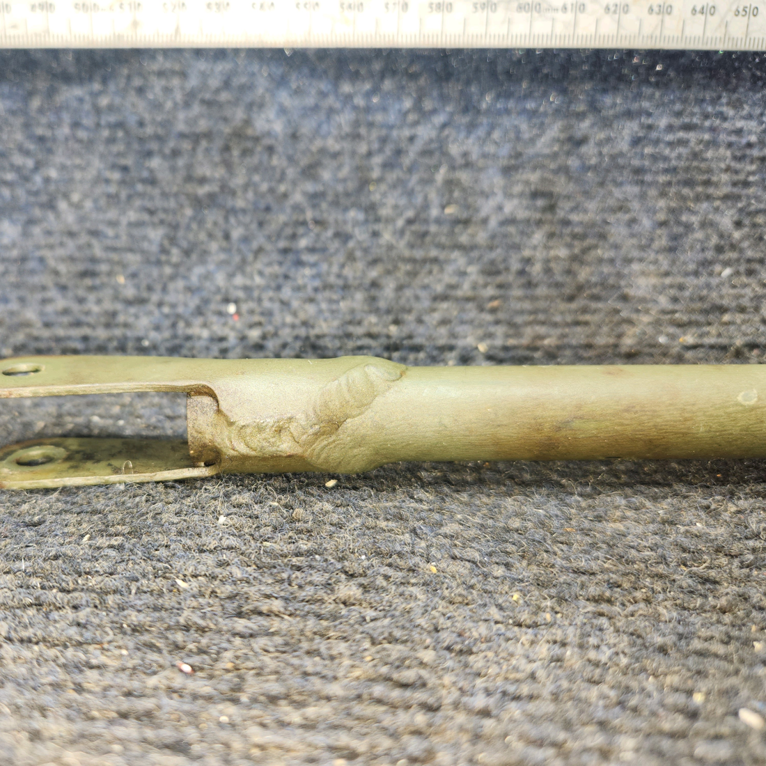 Used aircraft parts for sale, 0510161-12 Cessna 172F Elevator Tube To Bellcrank Forward