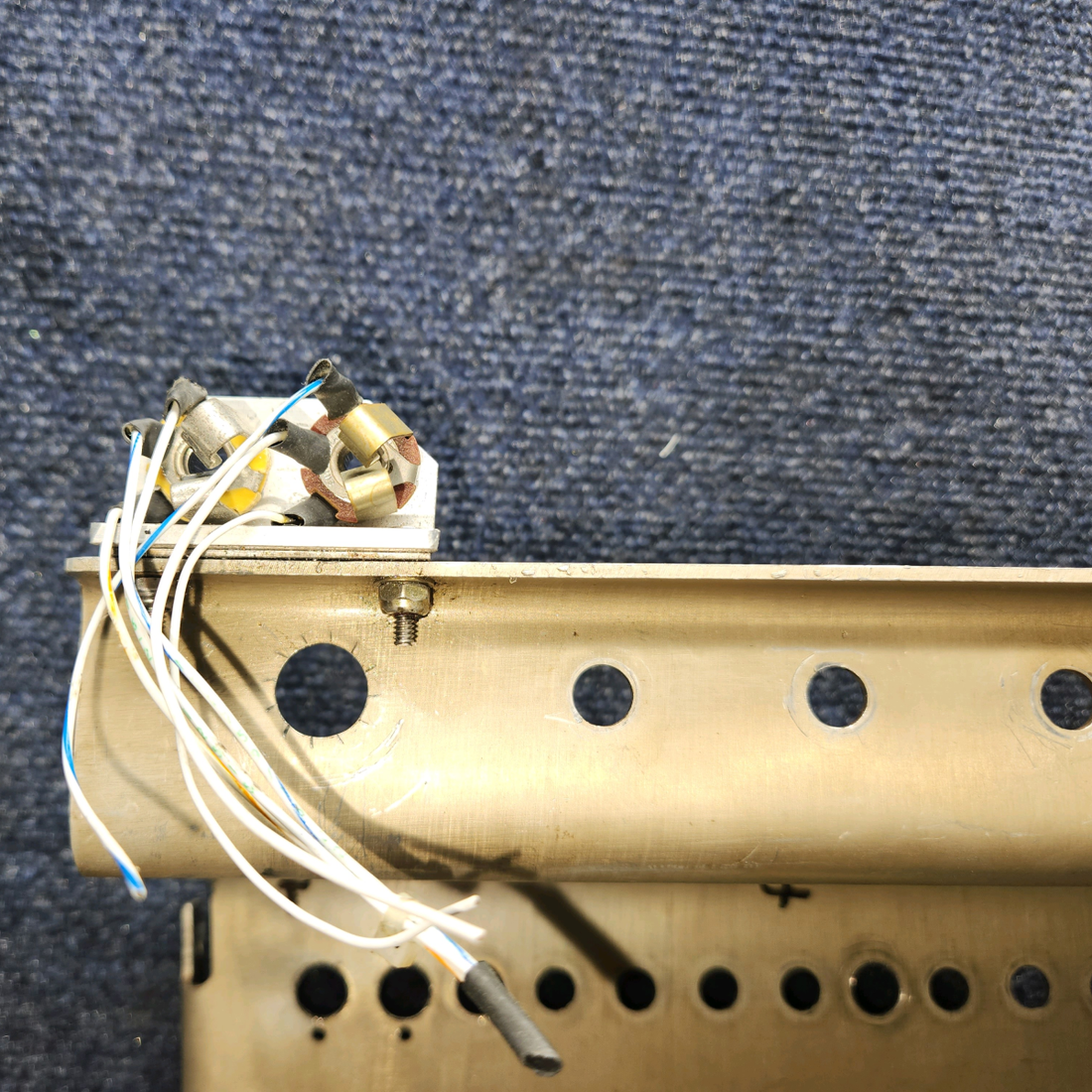 Used aircraft parts for sale, 58-324038-3 BEECHCRAFT 95-55B Sub‑Panel Instruments Breakers - Co-Pilot