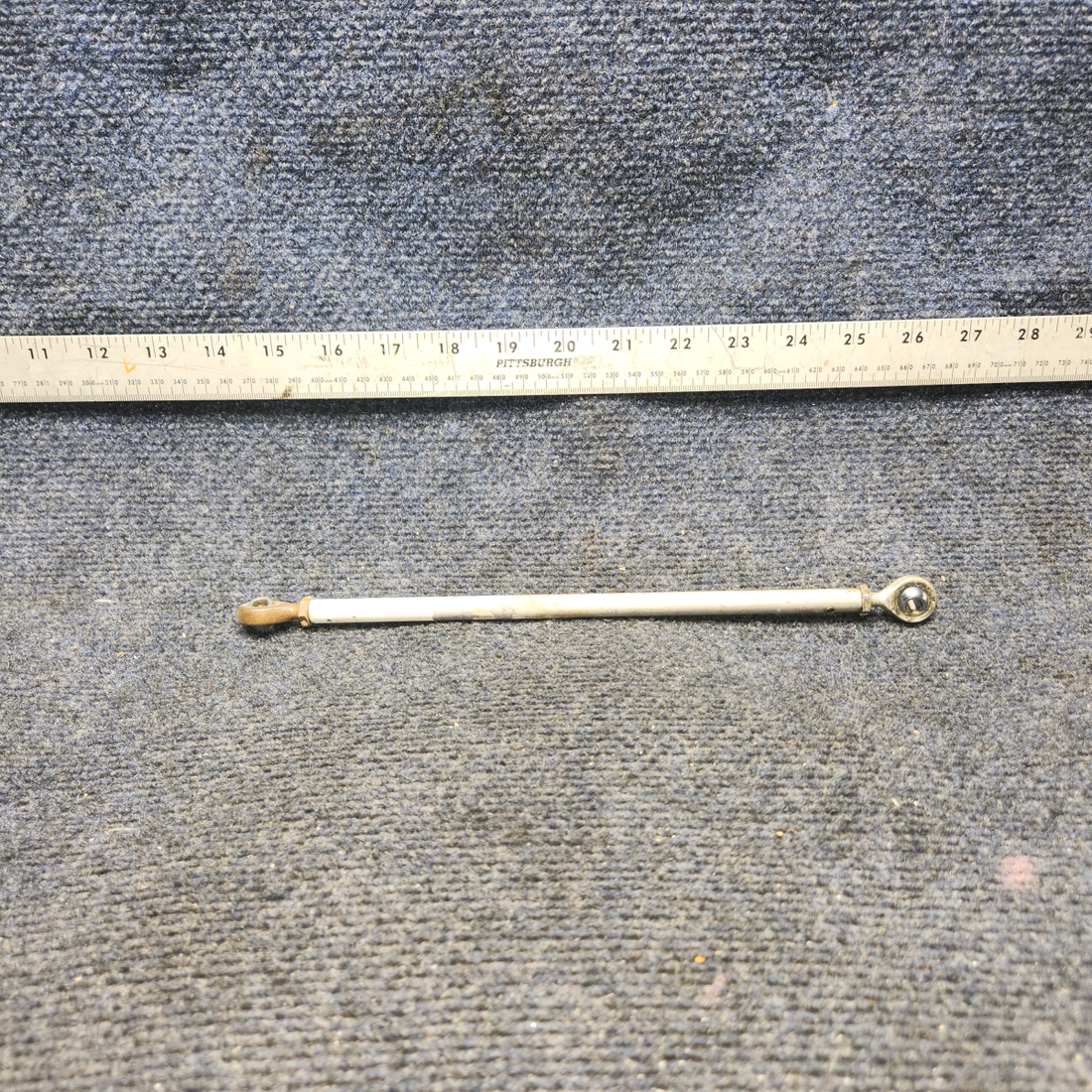 Used aircraft parts for sale, 169-524035-3 Beechcraft A24R Aileron Push Rod Tube "PRICE PER EACH"