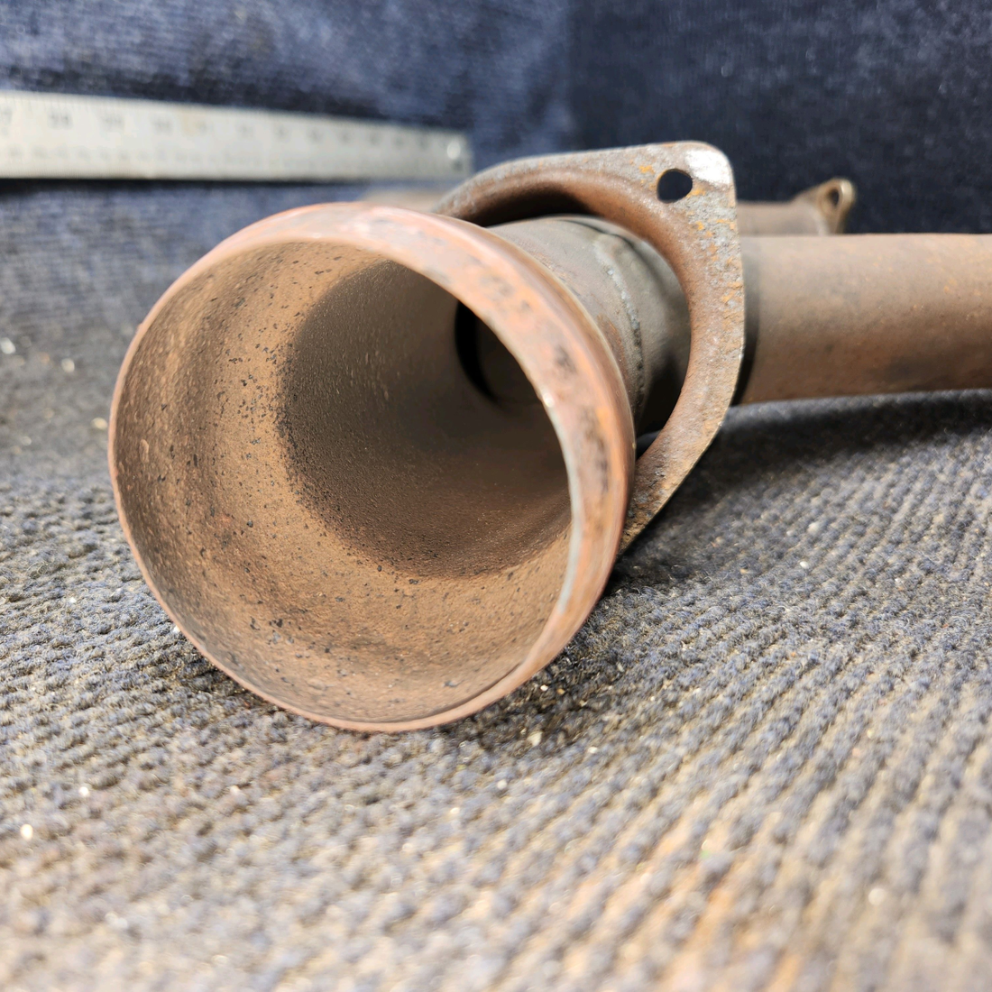 Used aircraft parts for sale, 35-950118 Beechcraft 35-33 Exhaust Stack with EGT Boss – LH
