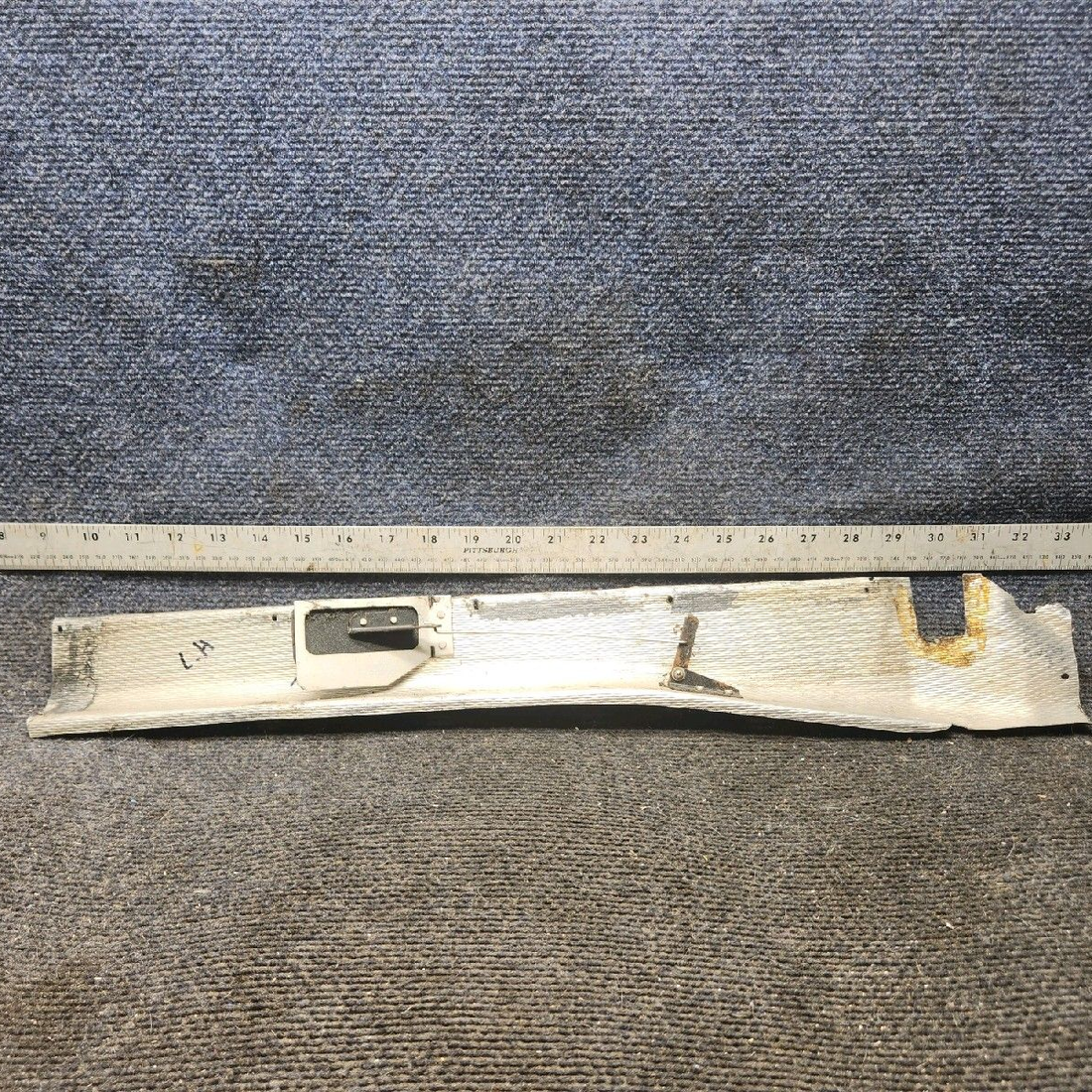 Used aircraft parts for sale, 36511-02 piper PA-28-181 Center Cabin Heat Duct Assembly – LH