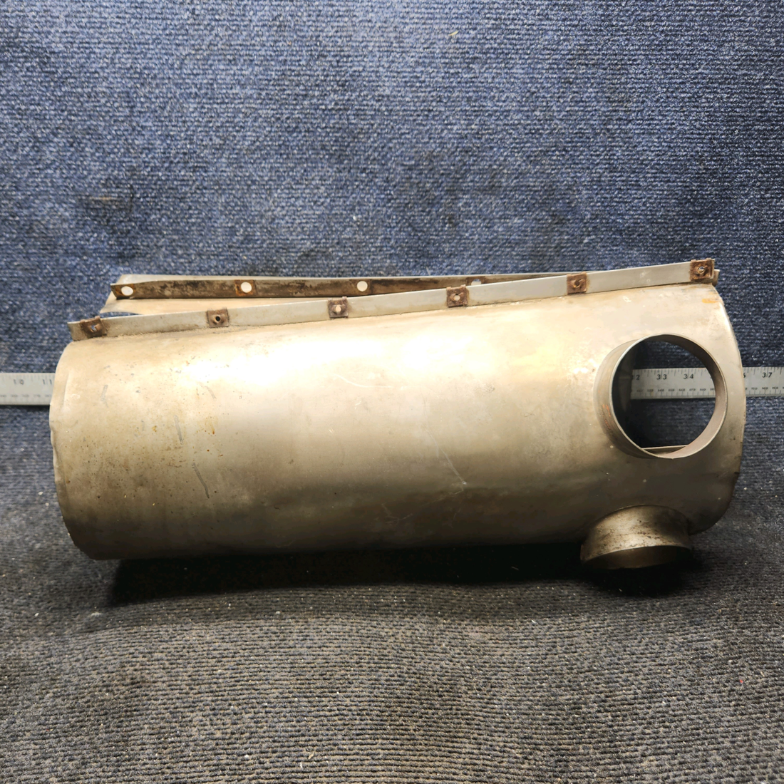 Used aircraft parts for sale, 0750161-40 Cessna 182G Shroud Assy Exhaust
