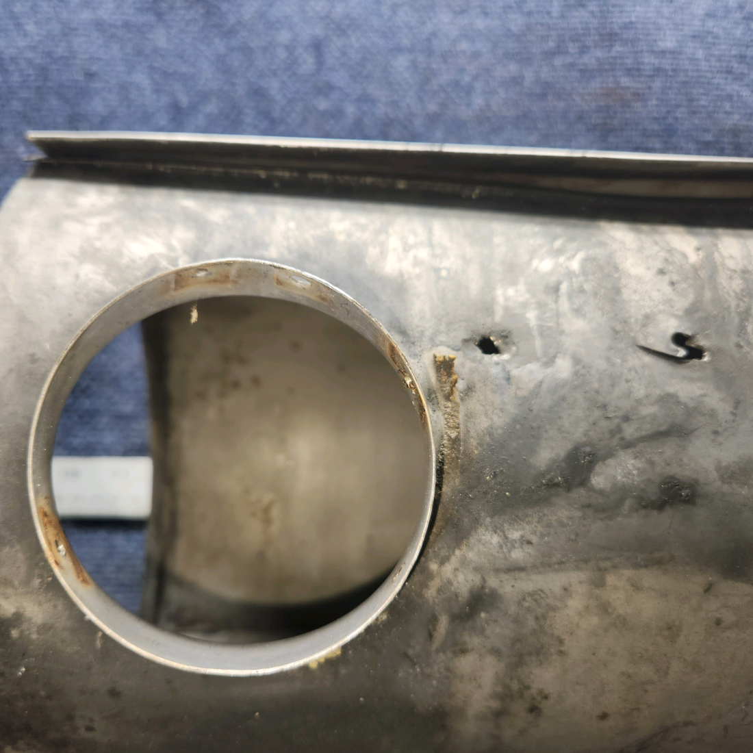 Used aircraft parts for sale, 0554001-5 cessna 172N Heater Shroud Assembly