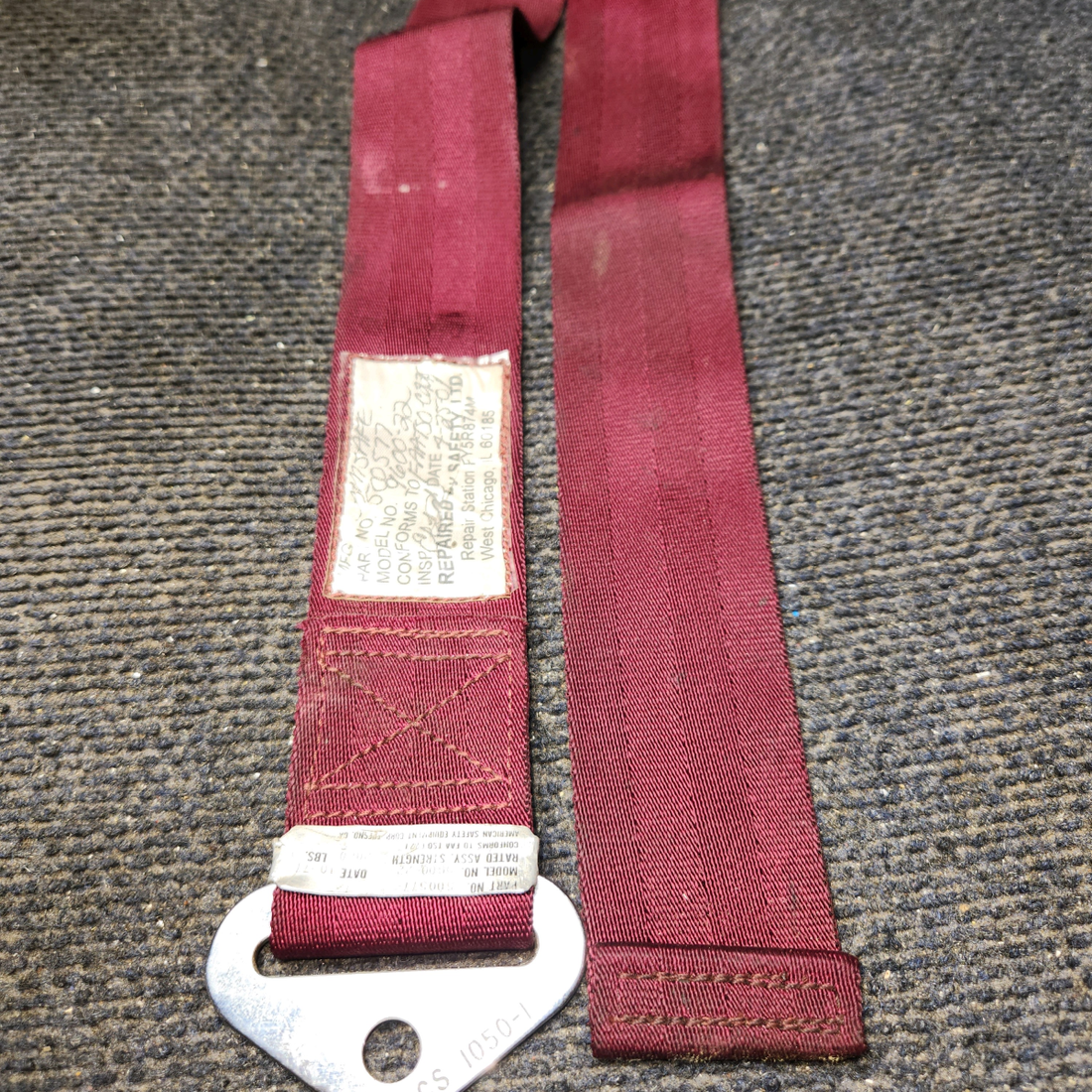 Used aircraft parts for sale, PS50039-4-2A Piper PA32RT-300 Forward Belt Assembly