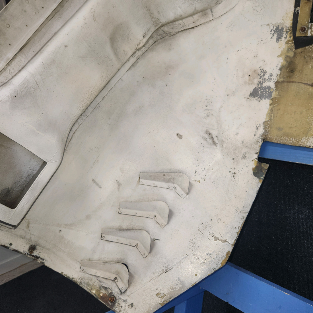 Used aircraft parts for sale, 169-910056-203 Beechcraft A24R Lower Engine Cowling