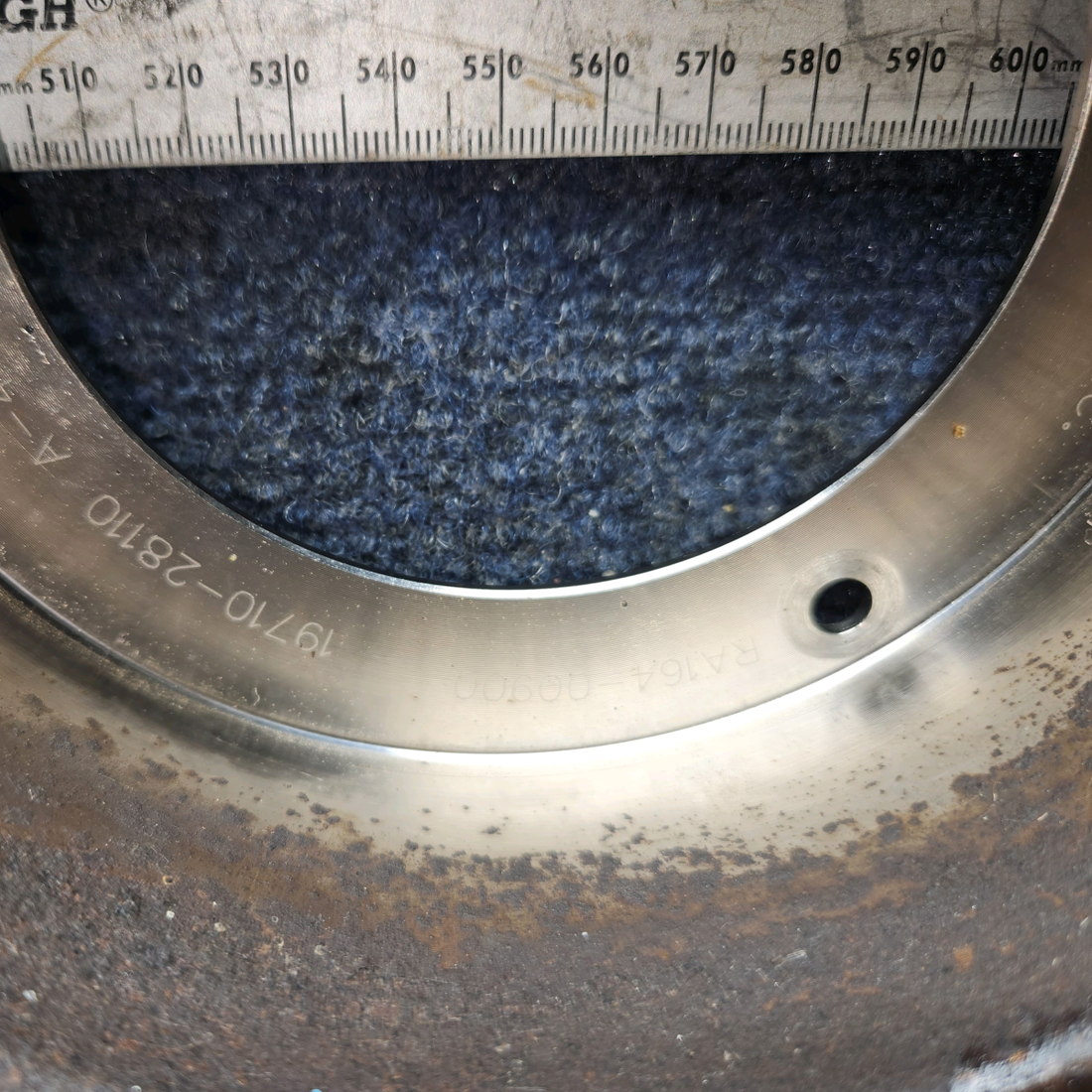 Used aircraft parts for sale, 164-1 Beechcraft 35-33 Brake Rotor Stainless (0.2415")