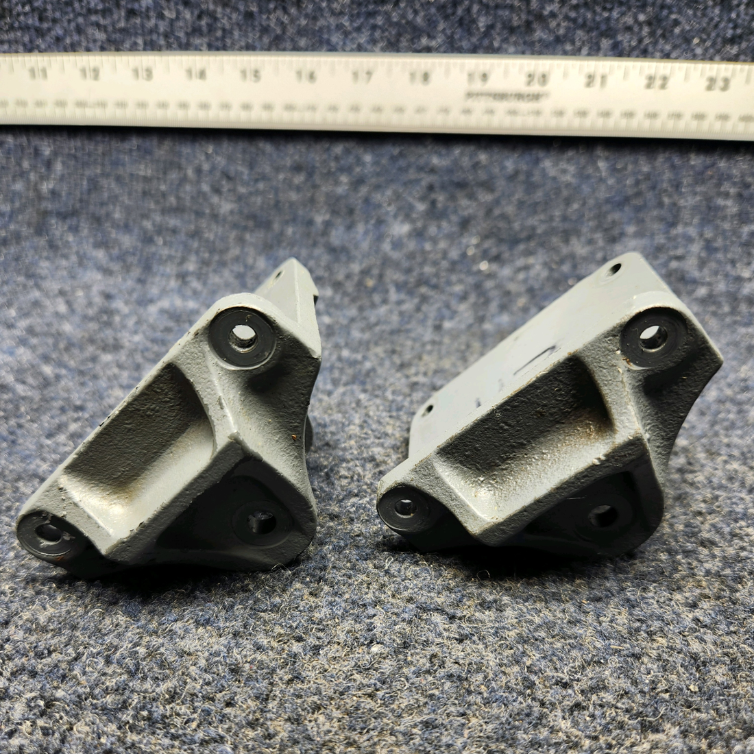 Used aircraft parts for sale, 35-524136 BEECHCRAFT F35 RUDDER PEDAL BELLCRANK SUPPORT "PRICE PER EACH"