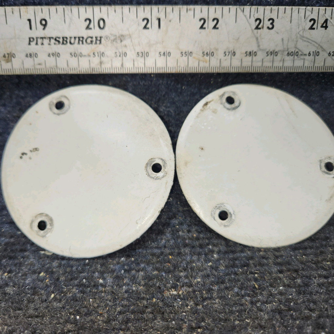 Used aircraft parts for sale, S225-3 Cessna 172 Flap Inspection Cover Plate Set of 4