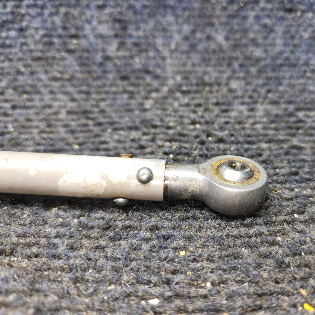 Used aircraft parts for sale, 35-524066-2 BEECHCRAFT F35 Rudder Pedal Push Rod Tube Assembly