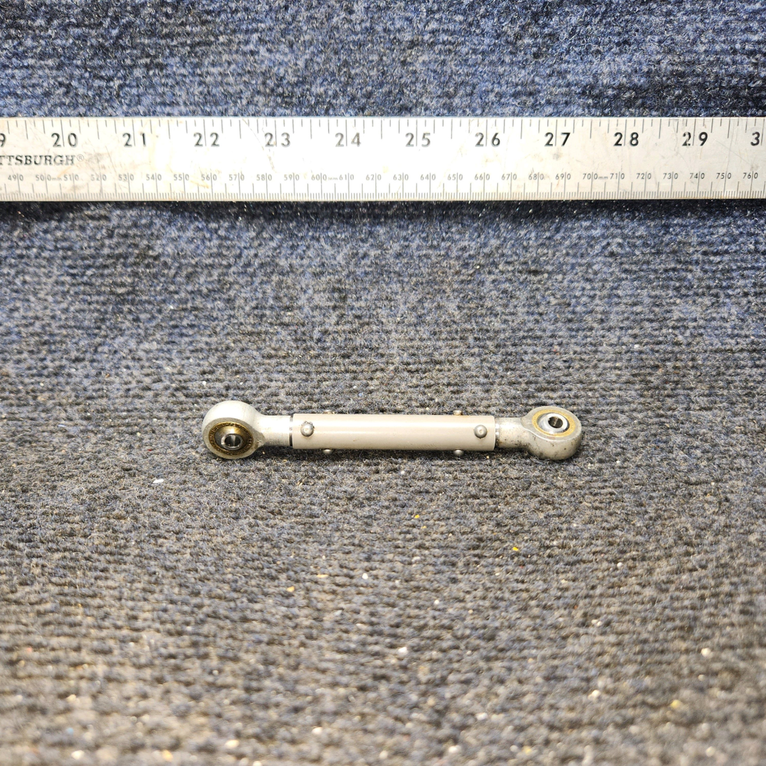 Used aircraft parts for sale, 35-524066-2 BEECHCRAFT F35 Rudder Pedal Push Rod Tube Assembly