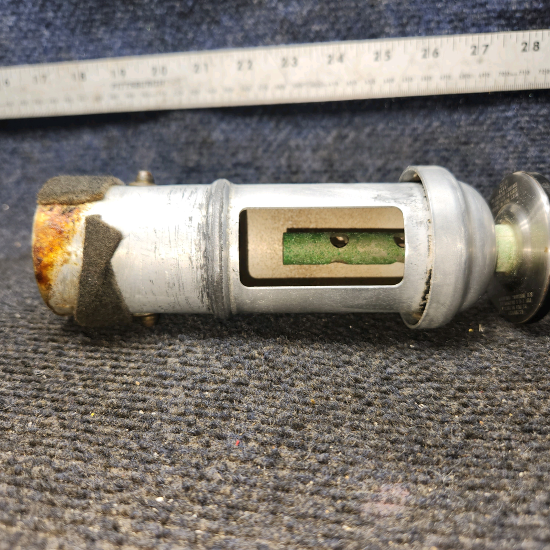 Used aircraft parts for sale, C668507-0101 Cessna 182G Outside Air Temperature Indicator with Air Vent