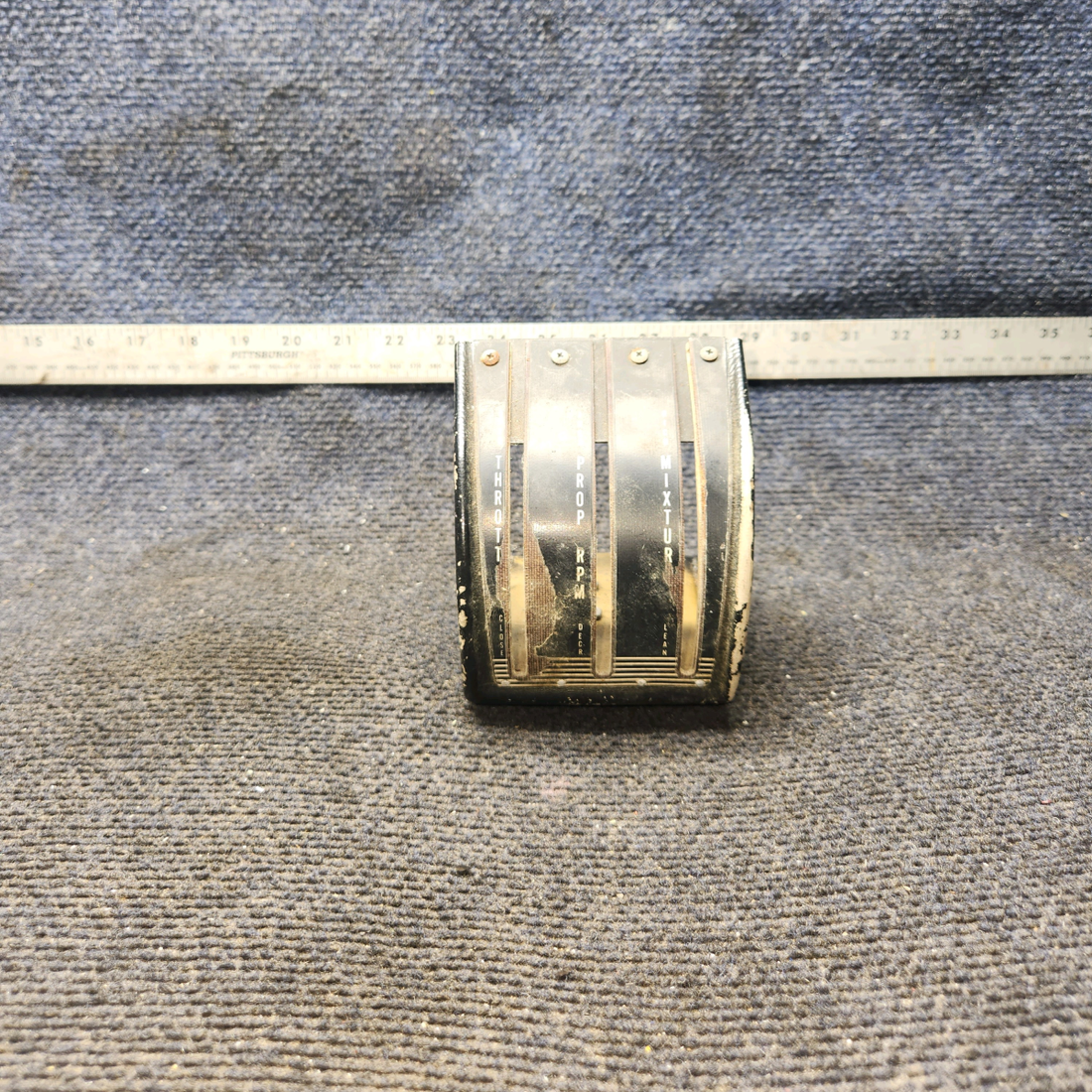 Used aircraft parts for sale, 69344-28 Piper PA32RT-300 Engine Control Cover