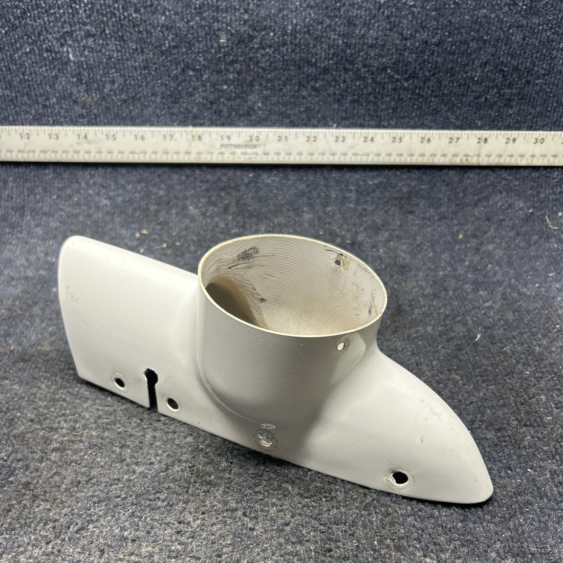 Used aircraft parts for sale, 63514-000 PIPER PA28-140 TIP VERTICAL FIN FOR ROTATING BEACON