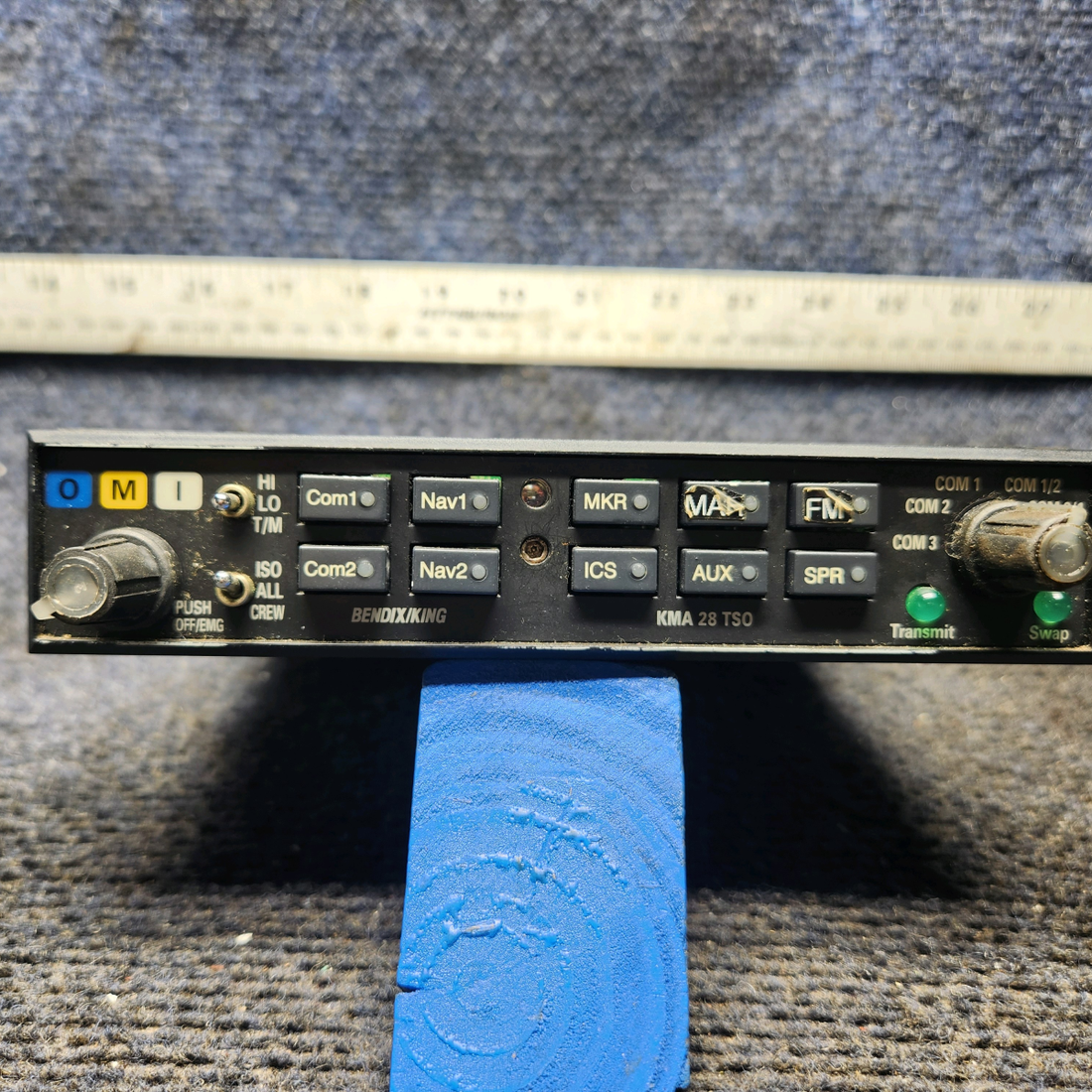 Used aircraft parts for sale, 066-01176-0101 Bendix King KMA-28 Audio Selector