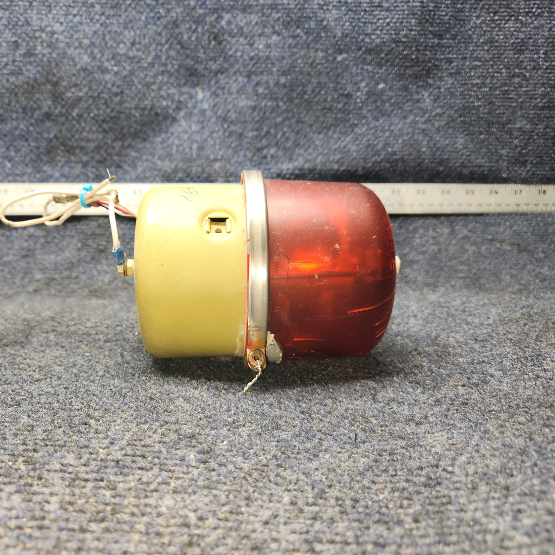 Used aircraft parts for sale, WRM-12 WHELEN Beechcraft A24R Rotating Beacon Assembly (Volts: 12)
