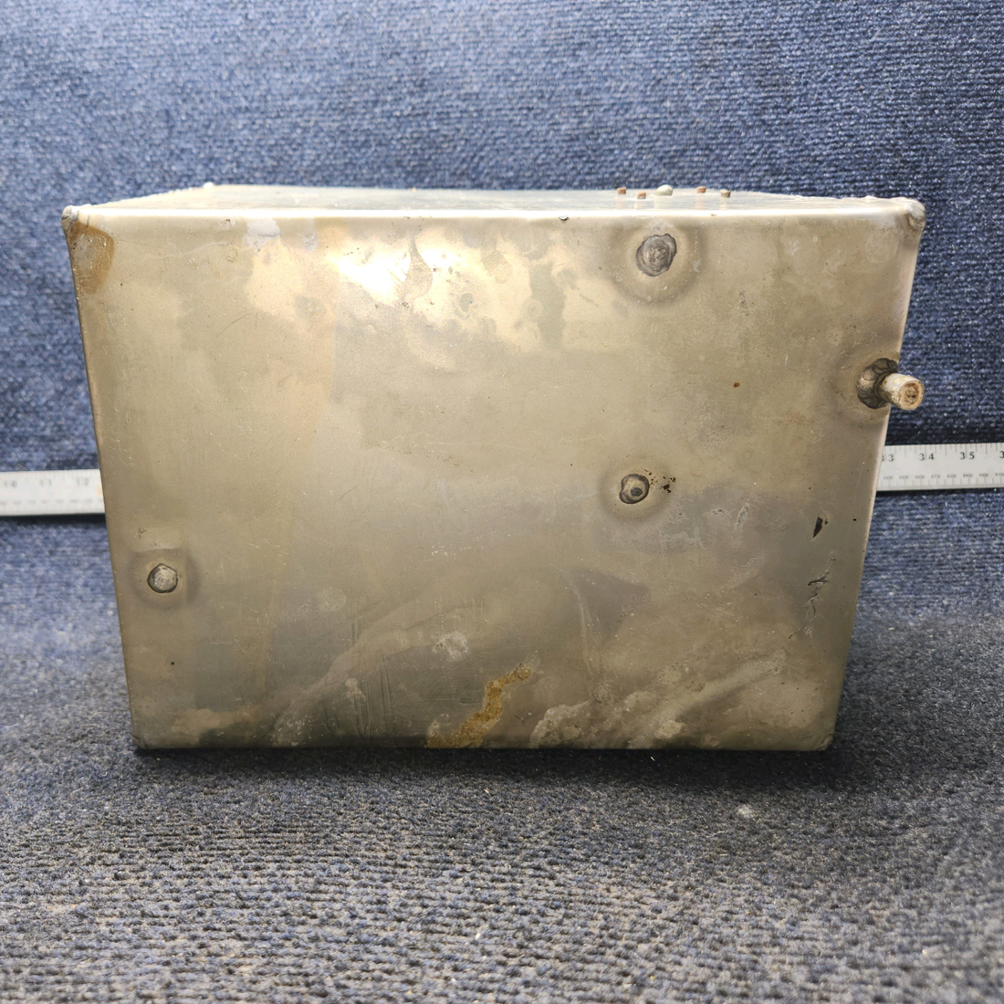 Used aircraft parts for sale, 002-400001-53 BEECHCRAFT 95-55B Fuselage Battery Box Assembly with Lid