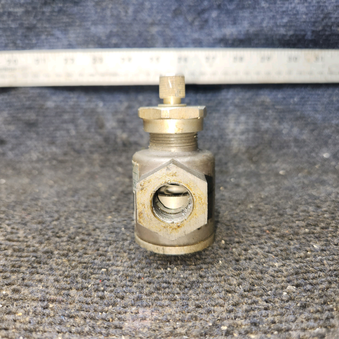 Used aircraft parts for sale, 32-436 Garwin cessna 150G Suction Relief Valve Assembly