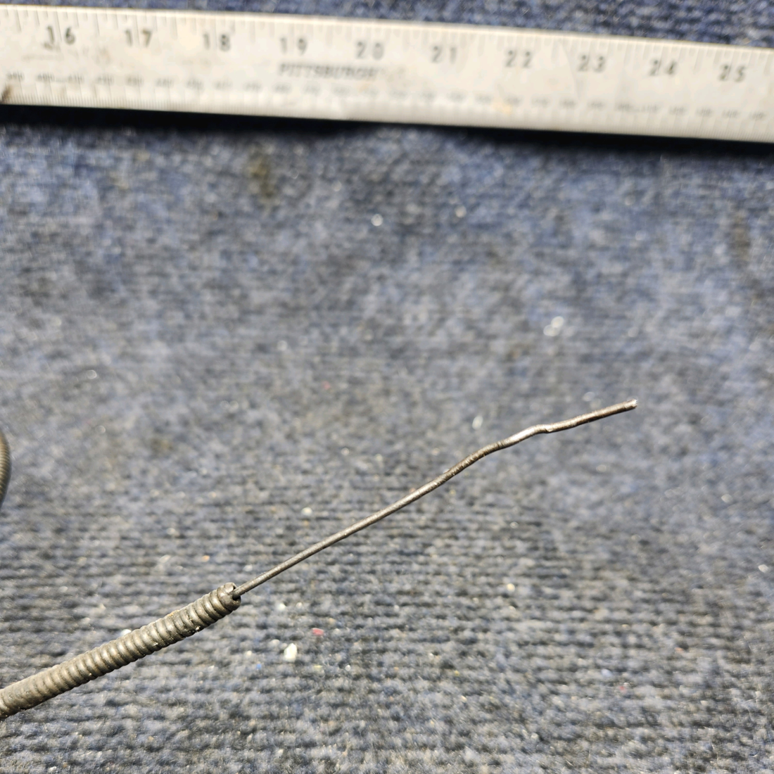 Used aircraft parts for sale, 169-380007-5 Beechcraft A23A Musketeer Custom III MIXTURE CONTROL CABLE