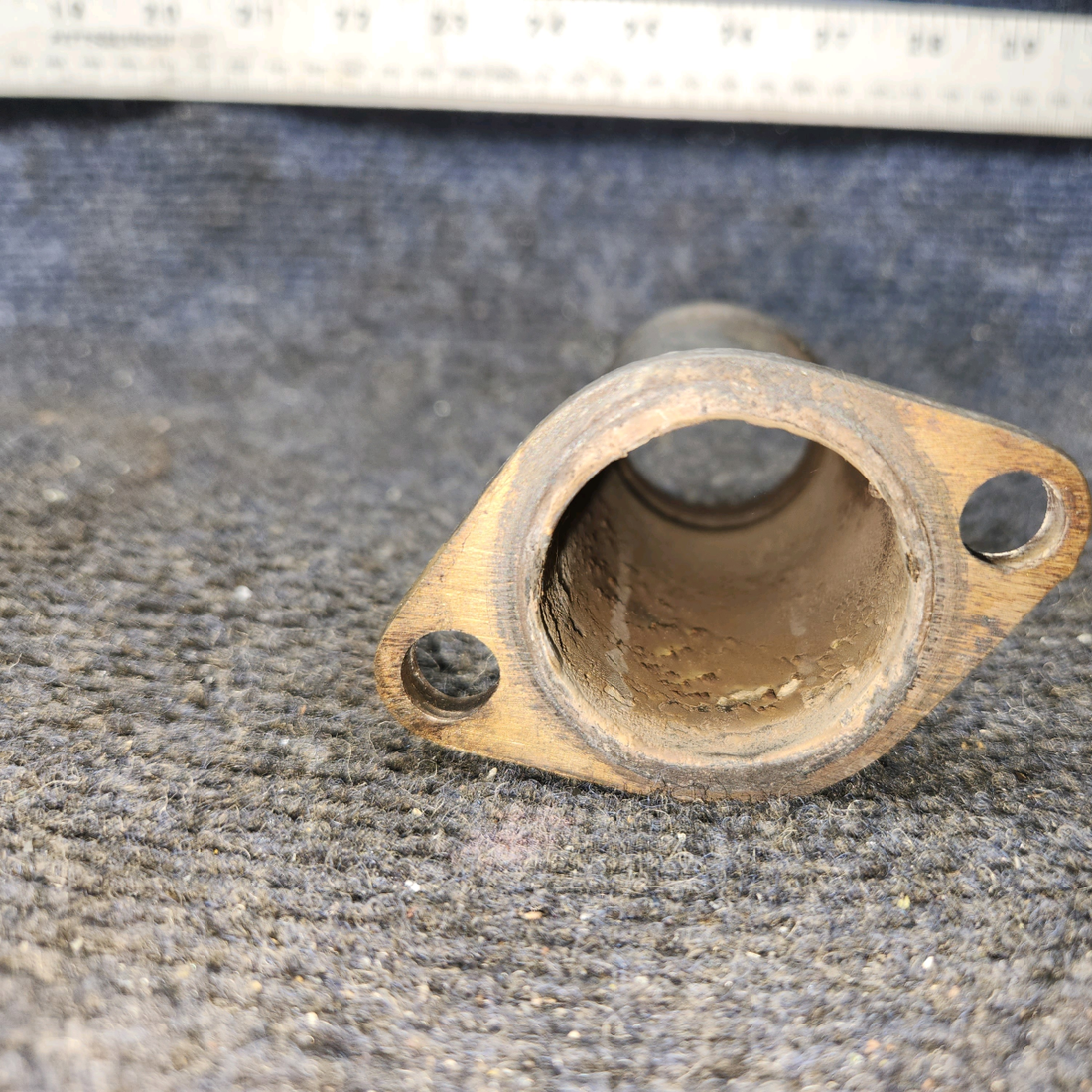 Used aircraft parts for sale, 0550157-7 Continental O-300 Cessna 172 Exhaust Straight Riser