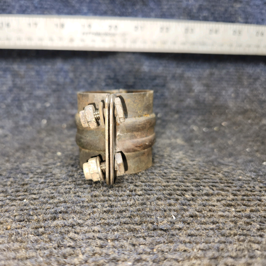 Used aircraft parts for sale, 0550176-50 Cessna 172E Exhaust Clamp Assy
