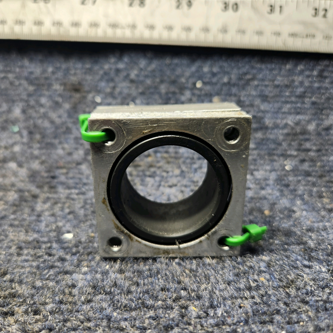 Used aircraft parts for sale, 68272-002 Piper PA28-140 Plate & Bushing Assy Yoke