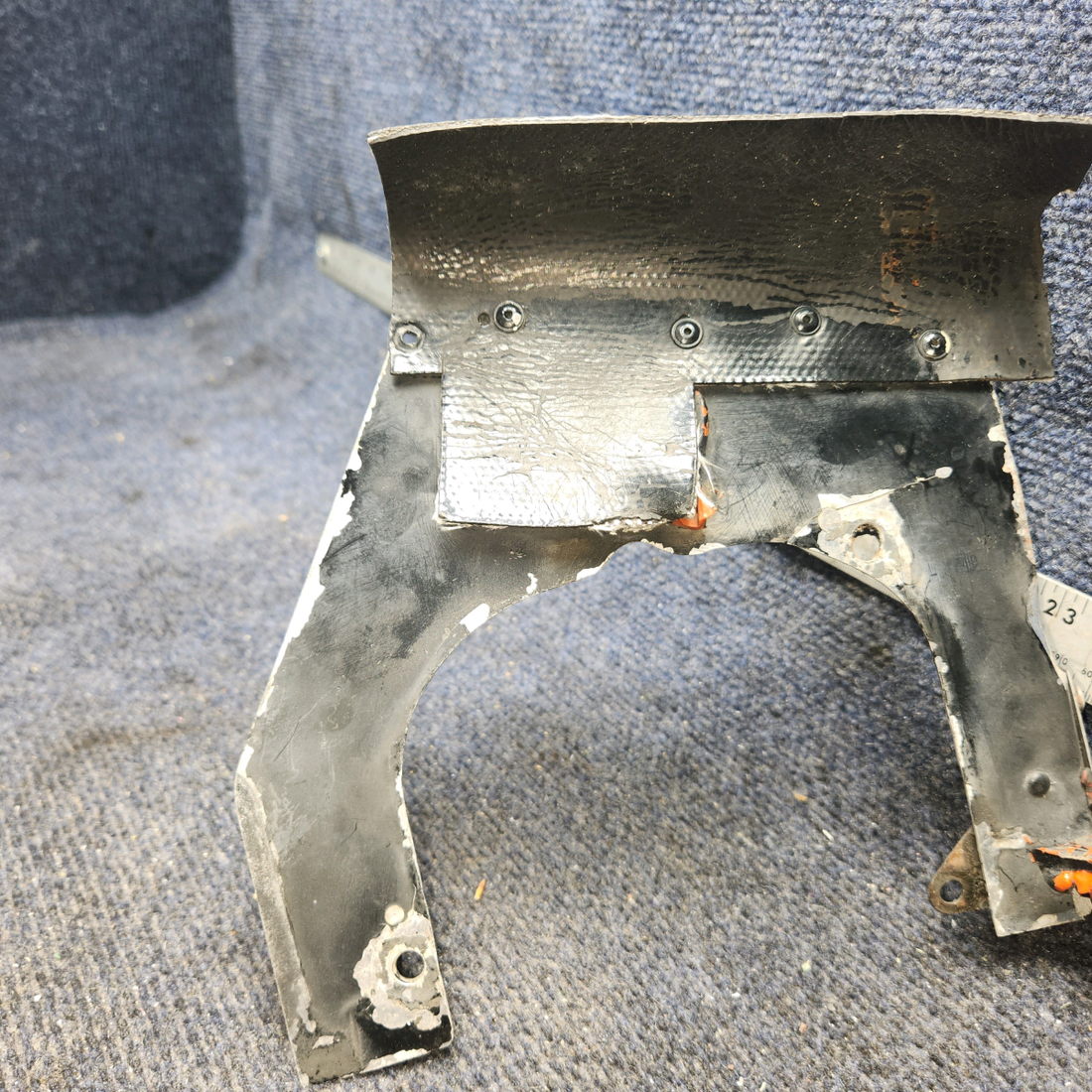 Used aircraft parts for sale, 2455044-1 Cessna 172RG FRONT LEFT BAFFLE ASSY