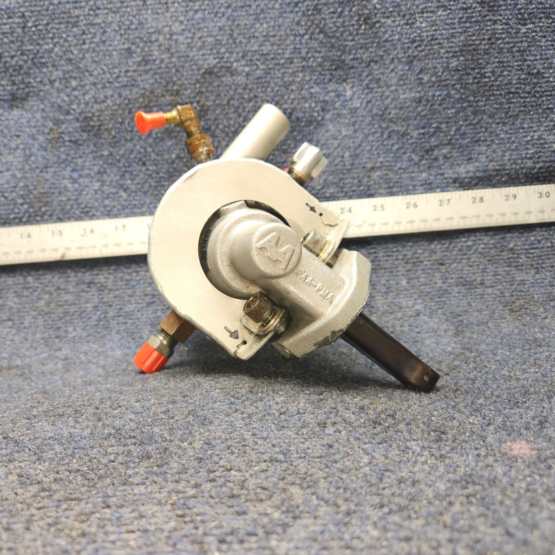 Used aircraft parts for sale, LW-15472 , 25006-00 Lycoming O-540 PIPER PA-24-250 Fuel Pump with Baffle Assy.