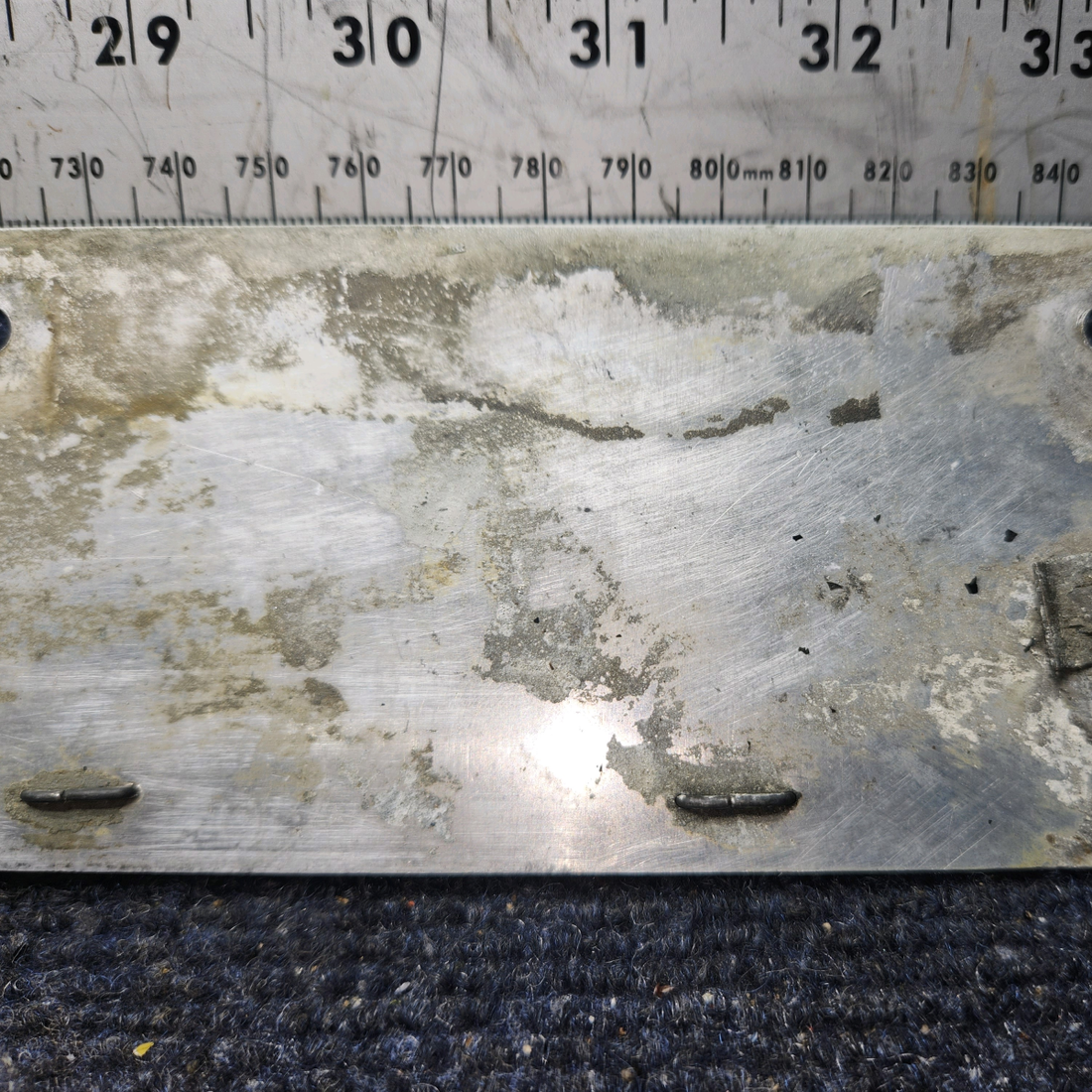 Used aircraft parts for sale, 67723-000 Piper PA28-161 Wing Access Plate Aft Assembly LH (16")