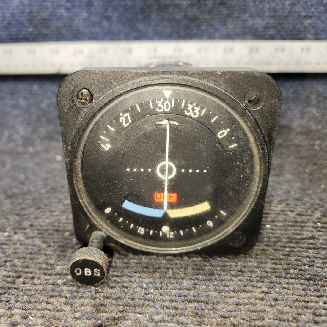Used aircraft parts for sale, 45010-1000 ARC IN-514B cessna 150G Course Indicator with Connector