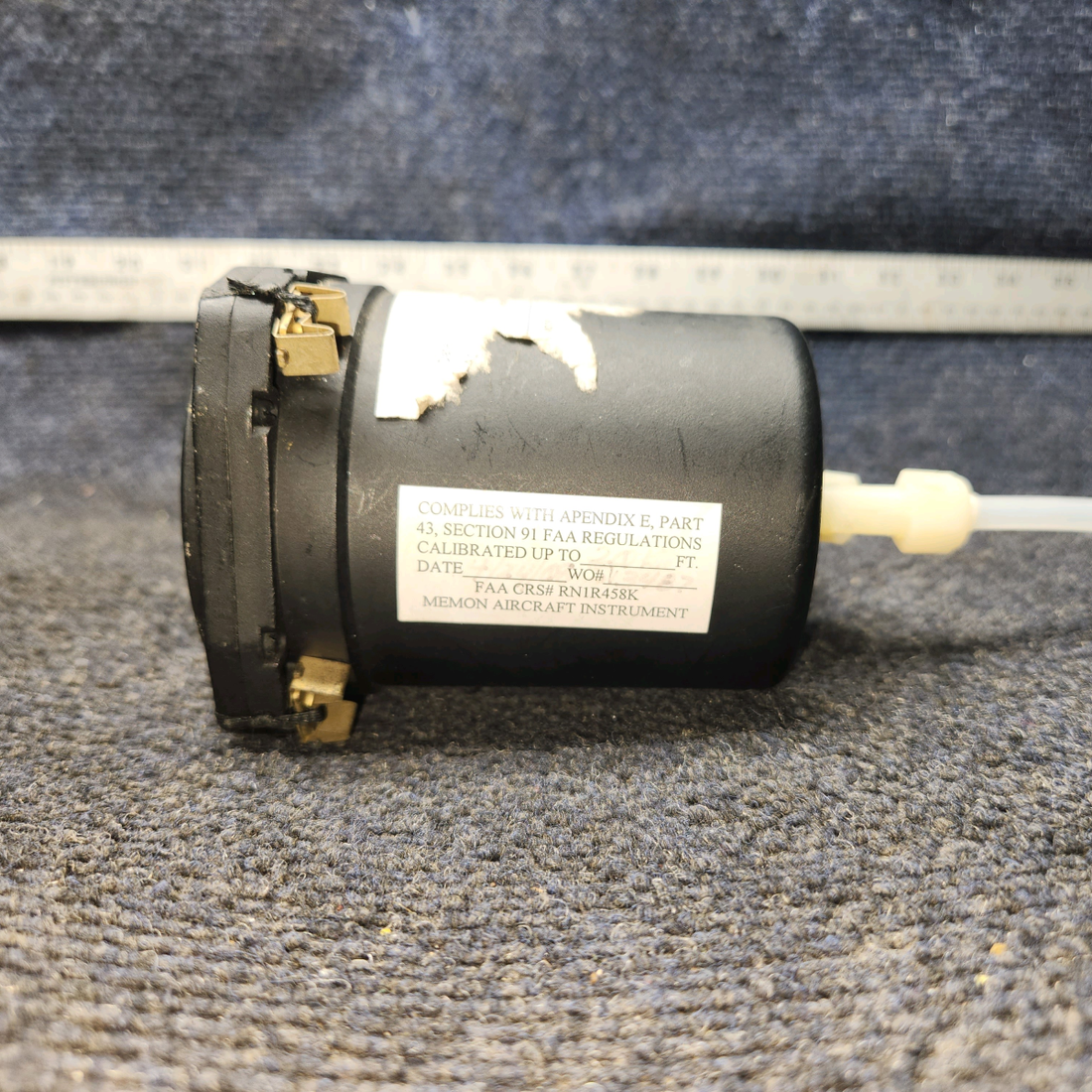 Used aircraft parts for sale, C661071-0101 United Instruments 5934P-1 Cessna 172E Altimeter Indicator