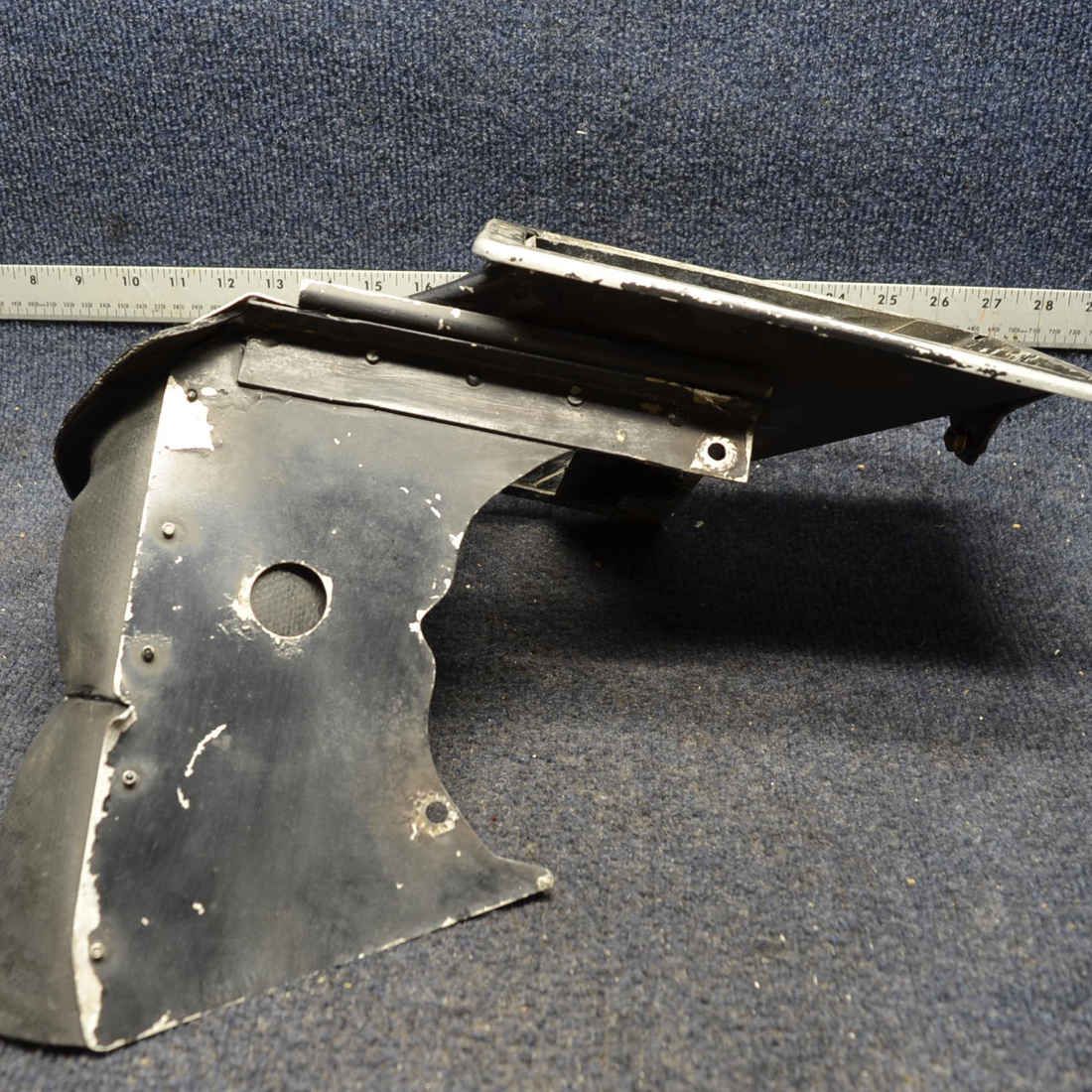 Used aircraft parts for sale, 2455028-1 Cessna 172RG LH REAR AIR FILTER BAFFLE HOUSING