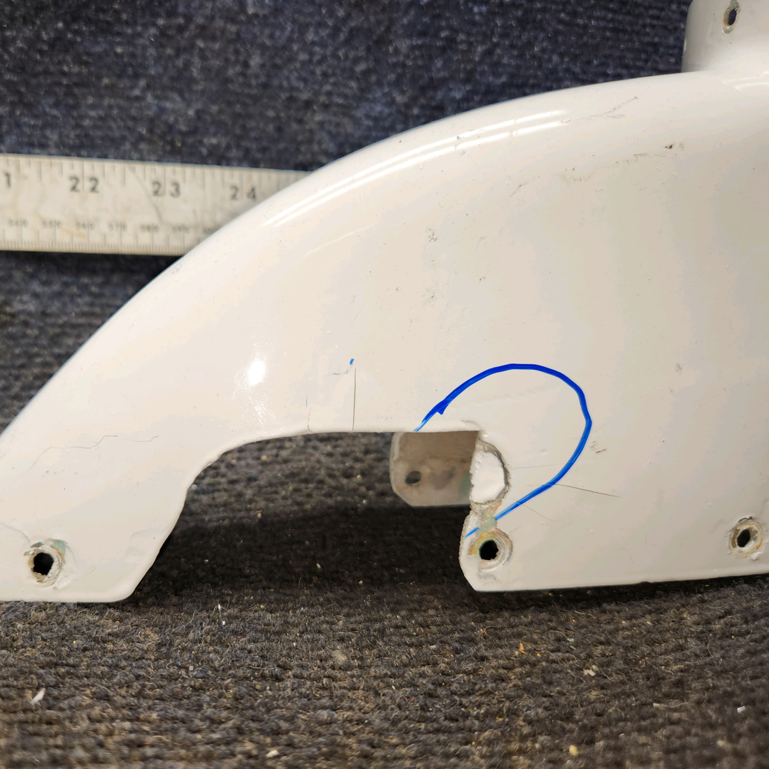 Used aircraft parts for sale, 0531007-3-791 Cessna 172E Rotating Beacon Tip
