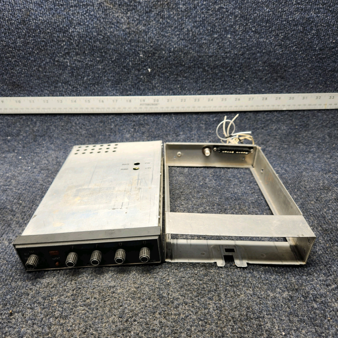 Used aircraft parts for sale, 066-1062-01 PIPIR PA32RT-300 KING KT 78A ATC TRANSPONDER RACK AND CONNECTOR
