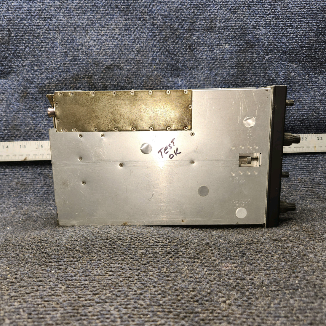 Used aircraft parts for sale, 069-1024-00 Bendix King KX 155 Beechcraft C23 SUNDOWNER NAV/COM with Glideslope – 14V, Rack & Connector