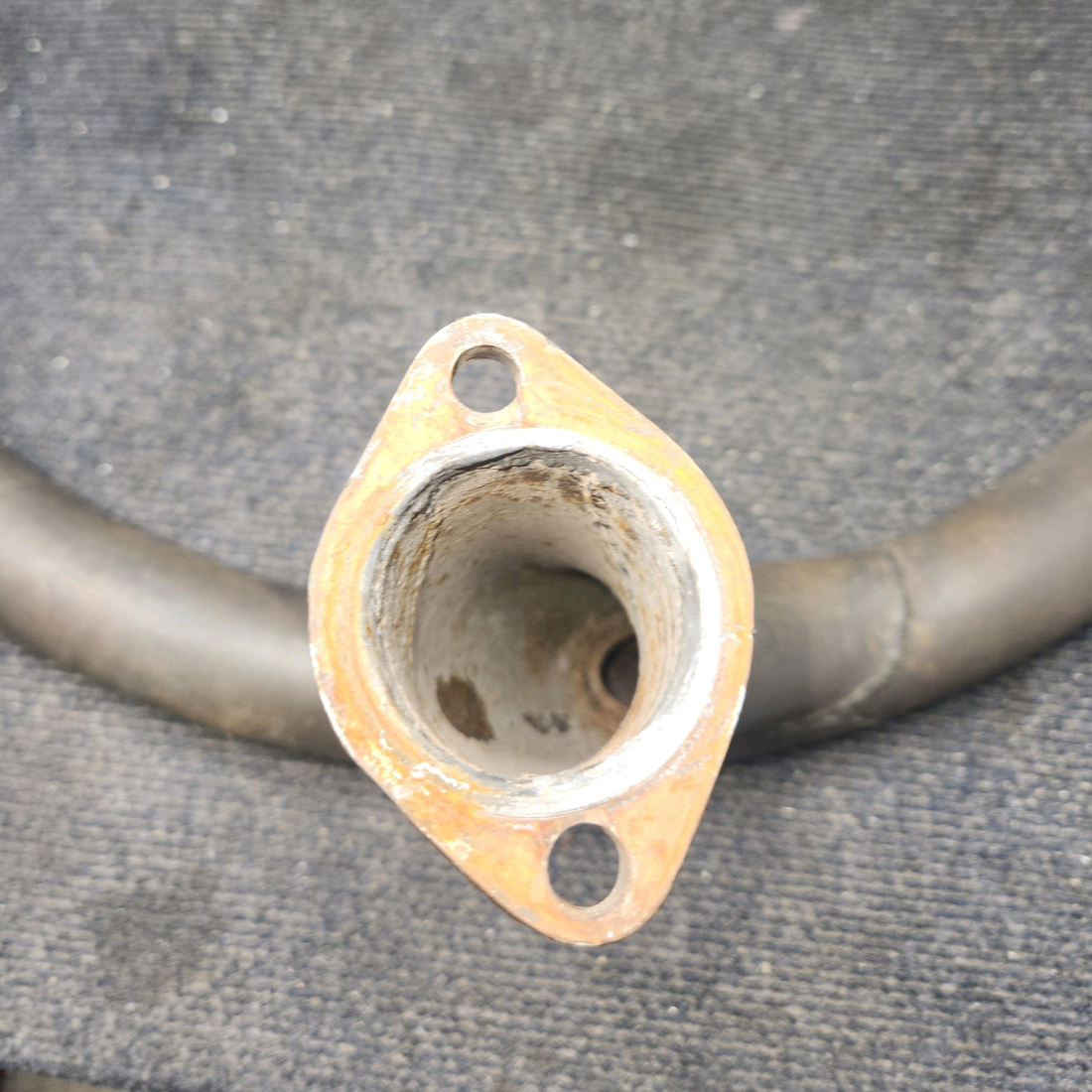 Used aircraft parts for sale, 63726-002 Piper PA28-140 Exhaust Stack Forward - LH/RH