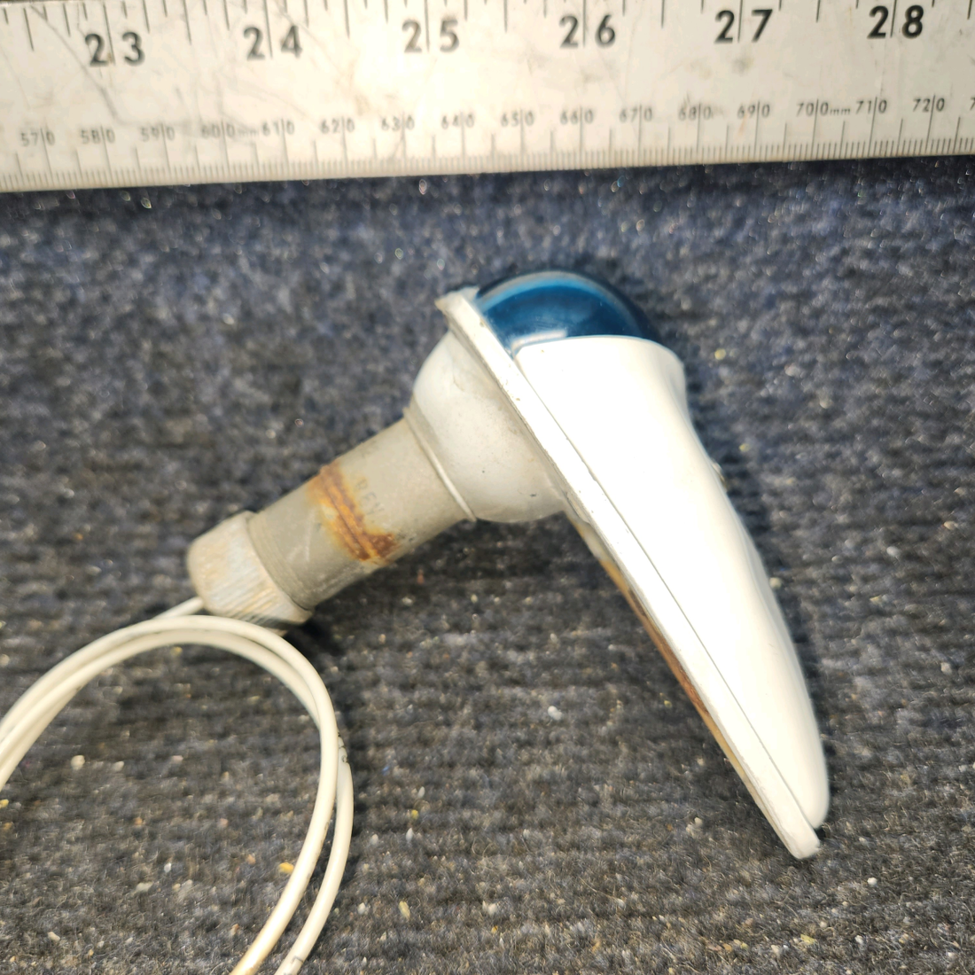 Used aircraft parts for sale, A-1285-G-12 Grimes Beechcraft C23 SUNDOWNER Navigation Light Assembly  - RH (14 Volts) - Green