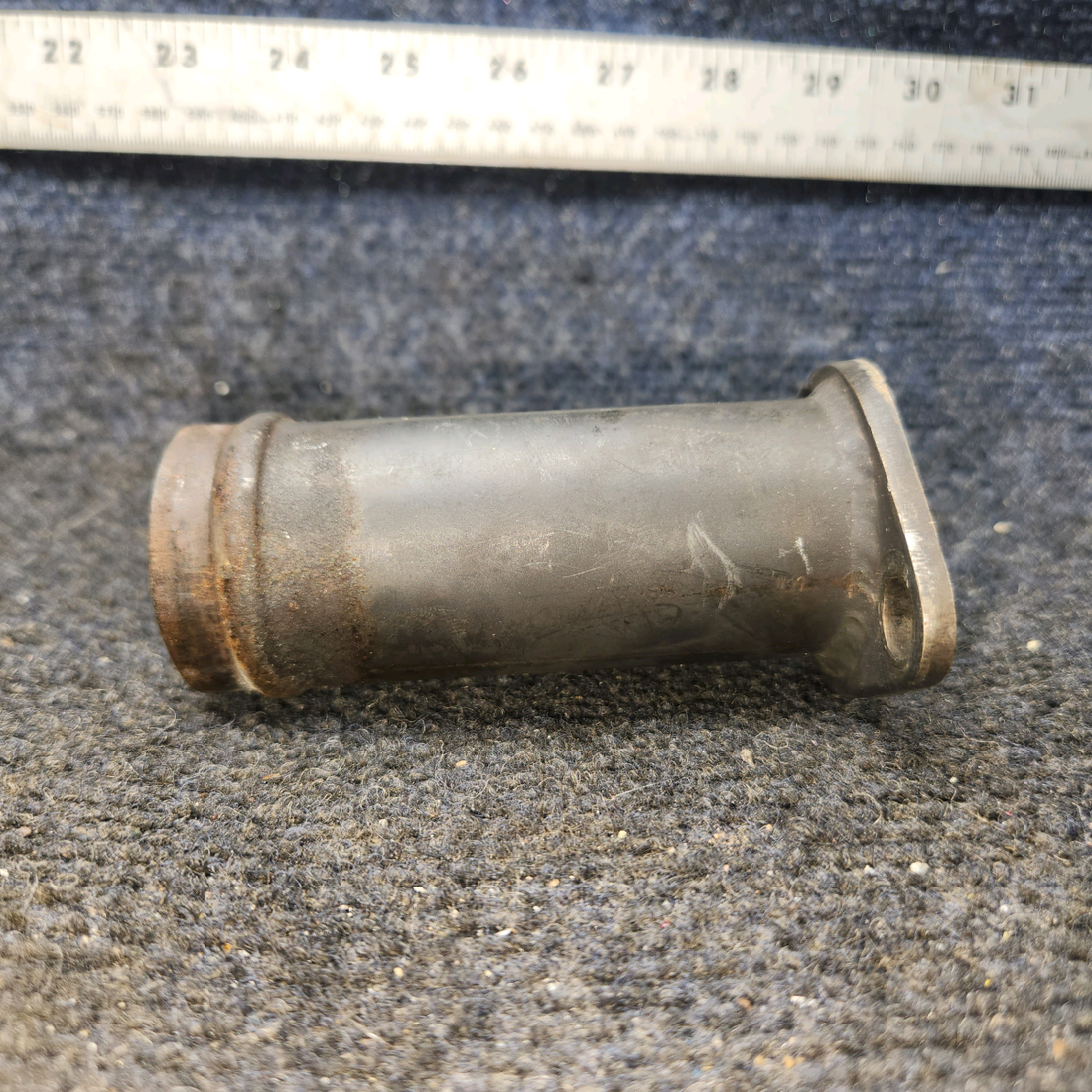 Used aircraft parts for sale, 0550157-7 Continental O-300 Cessna 172 Exhaust Straight Riser