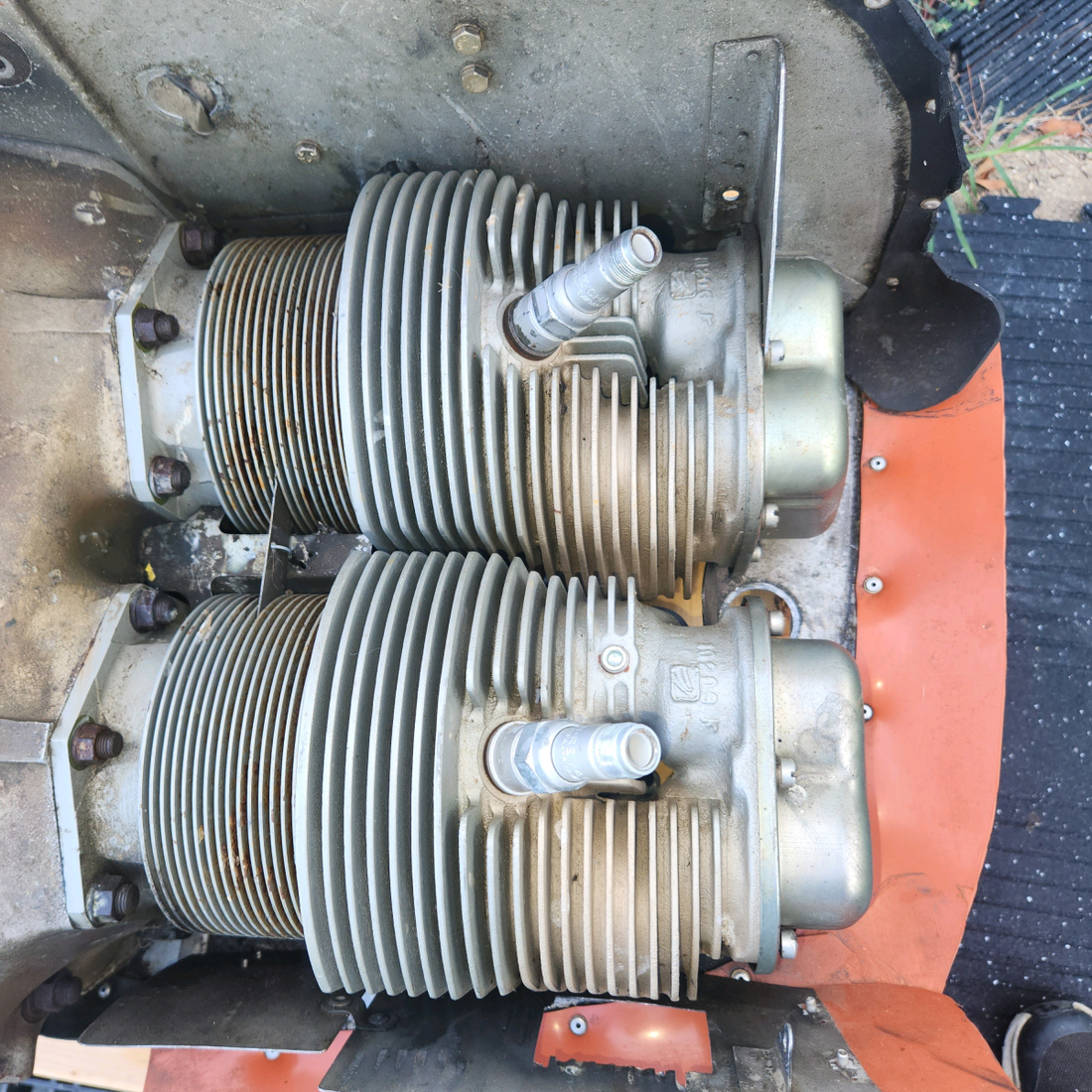 Used aircraft parts for sale, O-200-A TCM Continental cessna 150G Engine and Propeller Combo