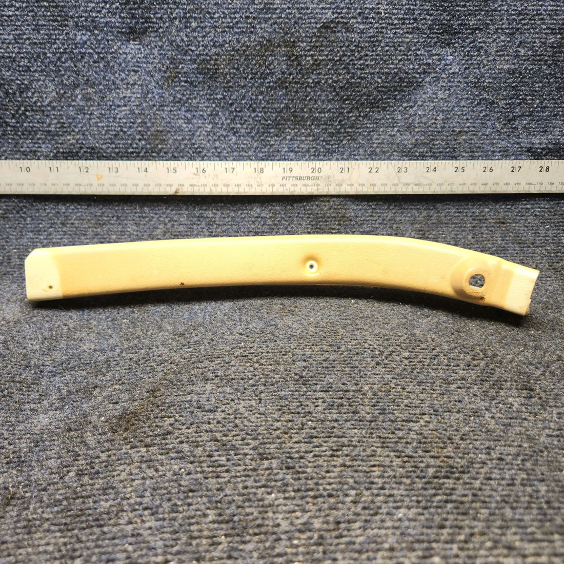 Used aircraft parts for sale, 63149-013 Piper PA28-140 Upper RH Windshield Bow Trim