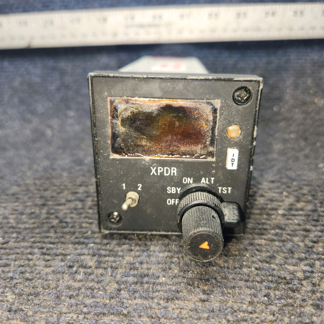 Used aircraft parts for sale, 071-1192-13 Bendix King KFS-576 XPDR Control