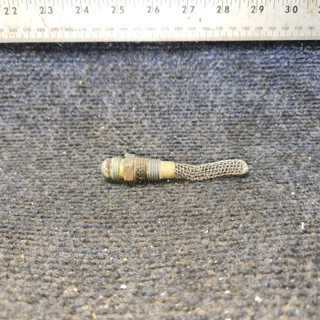 Used aircraft parts for sale, 0422130 Cessna 172E Fuel Tank Strainer (Finger Screen)