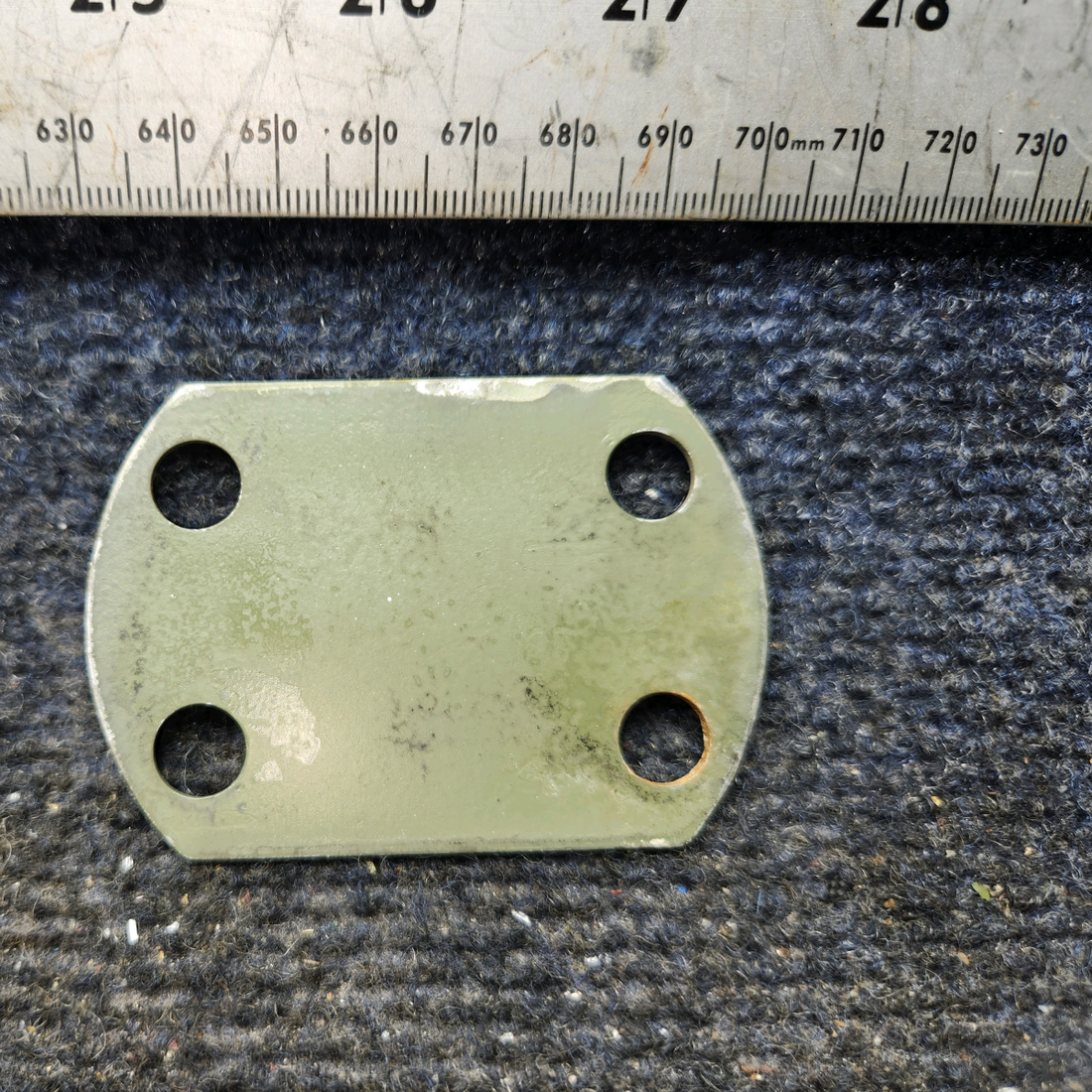 Used aircraft parts for sale, 0541157-2 Cessna 172E Landing Gear Shim