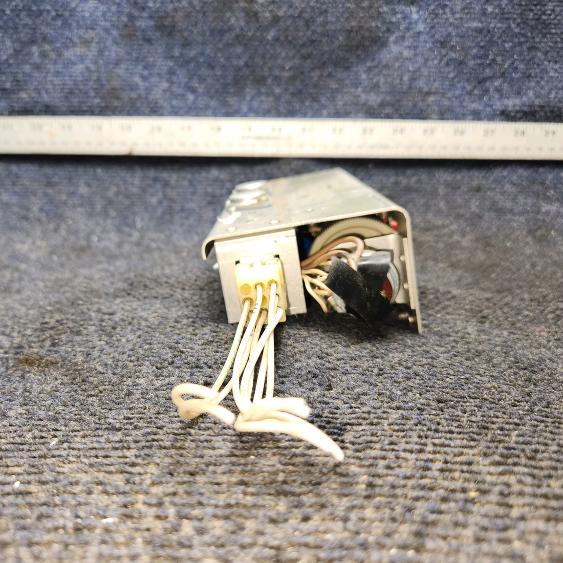 Used aircraft parts for sale, 35212-000 Piper PA28-161 Switch Panel Assembly w/ Potentiometers