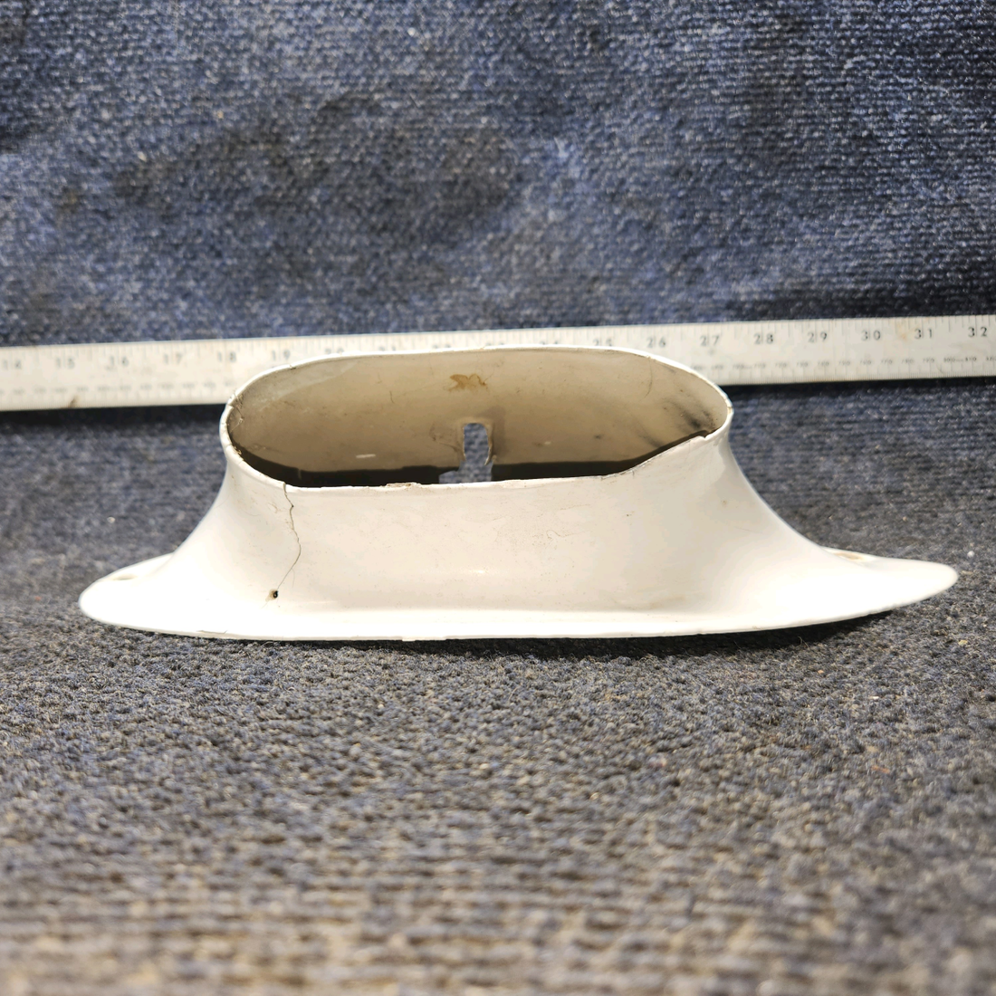 Used aircraft parts for sale, 0723605-3 Cessna 182G Wing Strut Upper Fairing LH (Worn Holes)