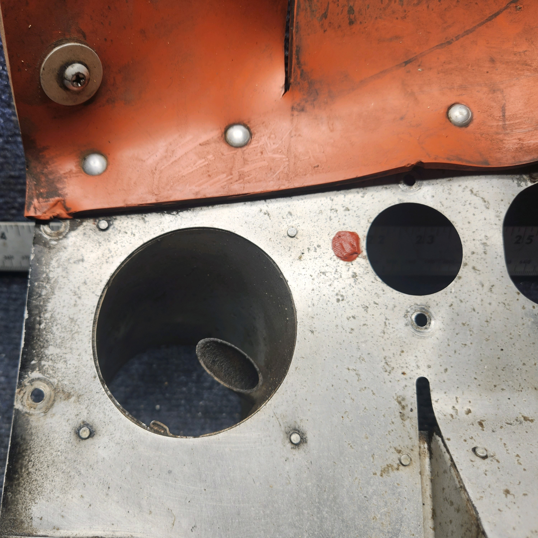 Used aircraft parts for sale, 66677-000 Lycoming O-320 Piper PA28-140 Engine Baffle - RH