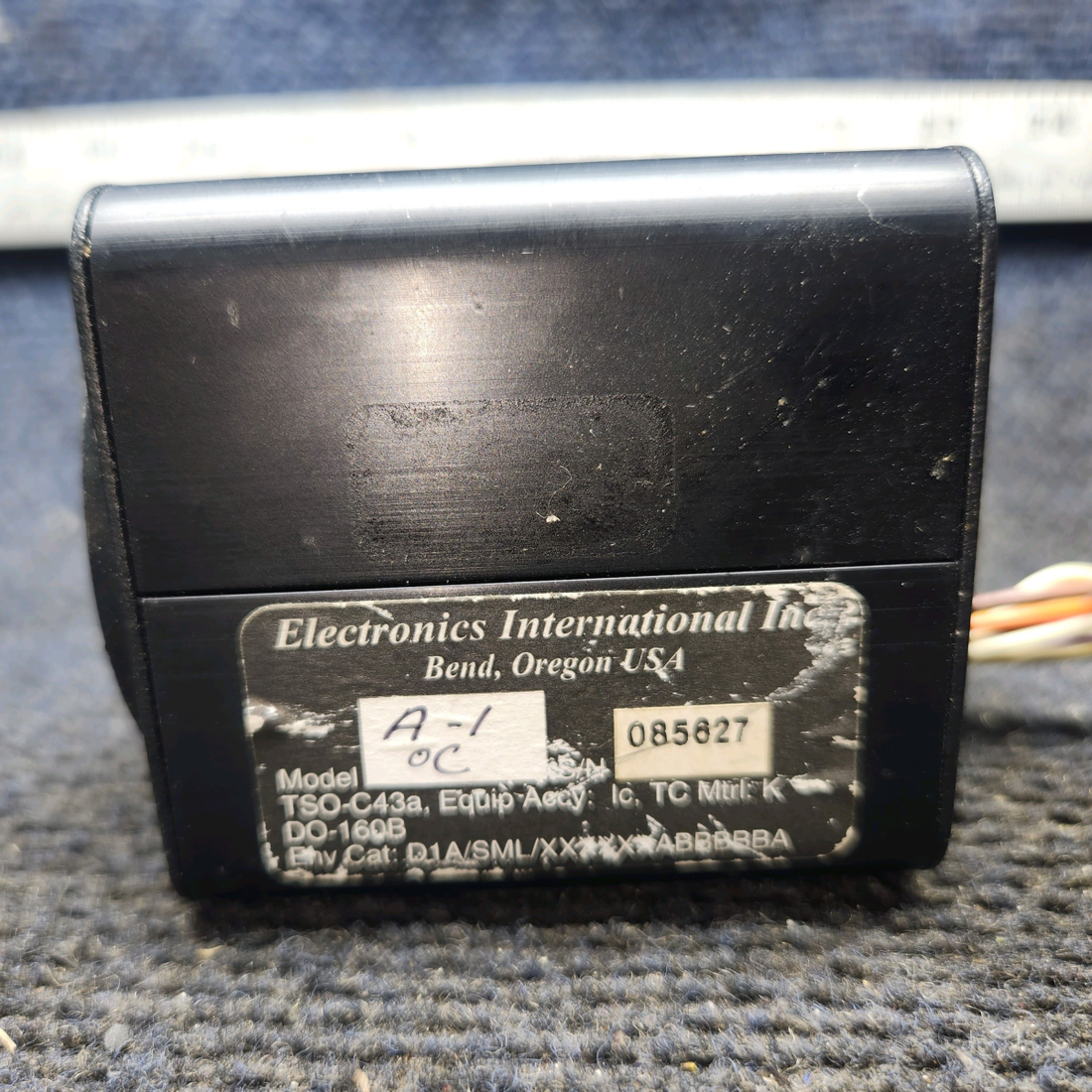 Used aircraft parts for sale, A-1 OC Electronic Internatinal A-1 OC Mooney M20J Outside Temp / Probe