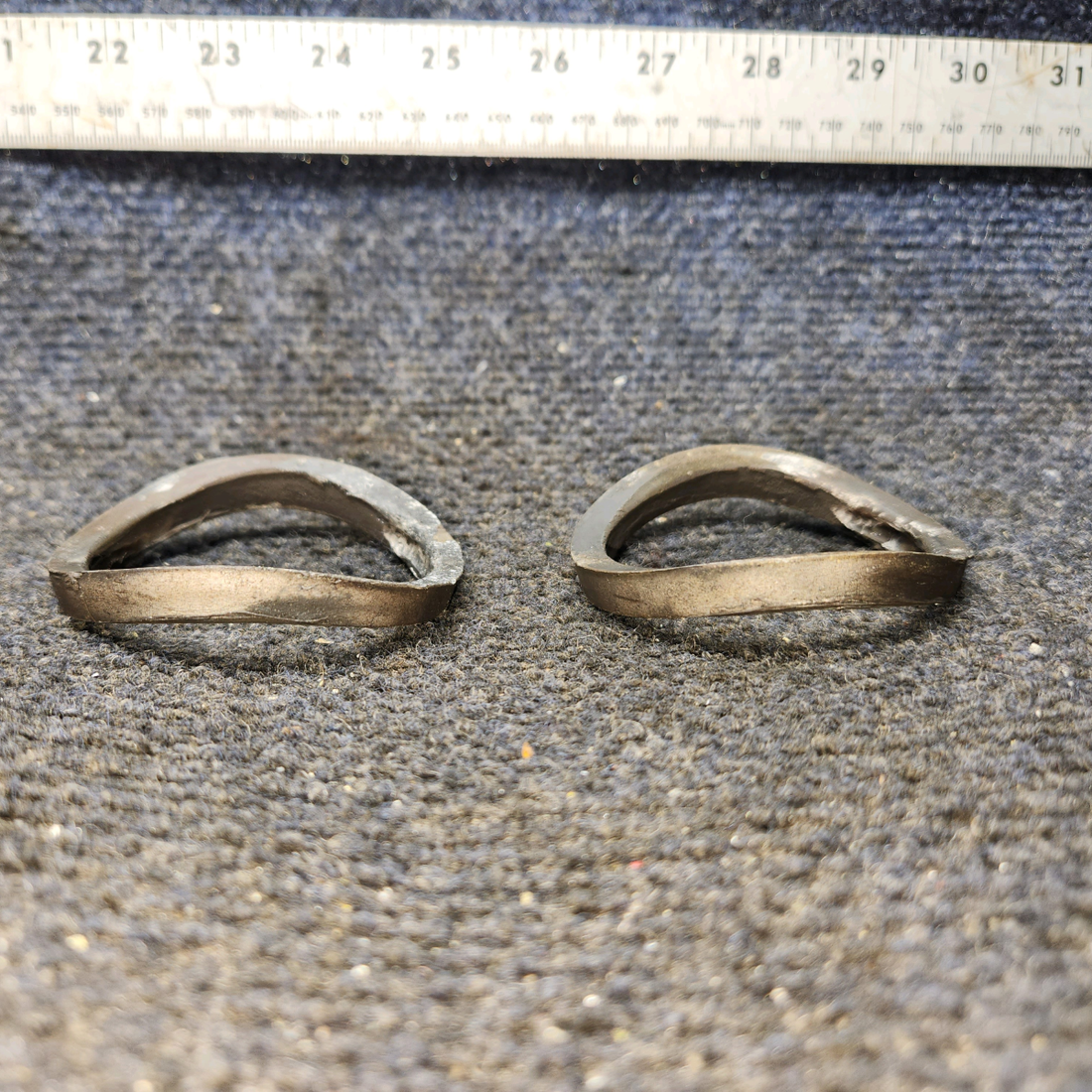 Used aircraft parts for sale, 0550157-29 Continental O-300-D Cessna 172 Exhaust Shroud Seal Set