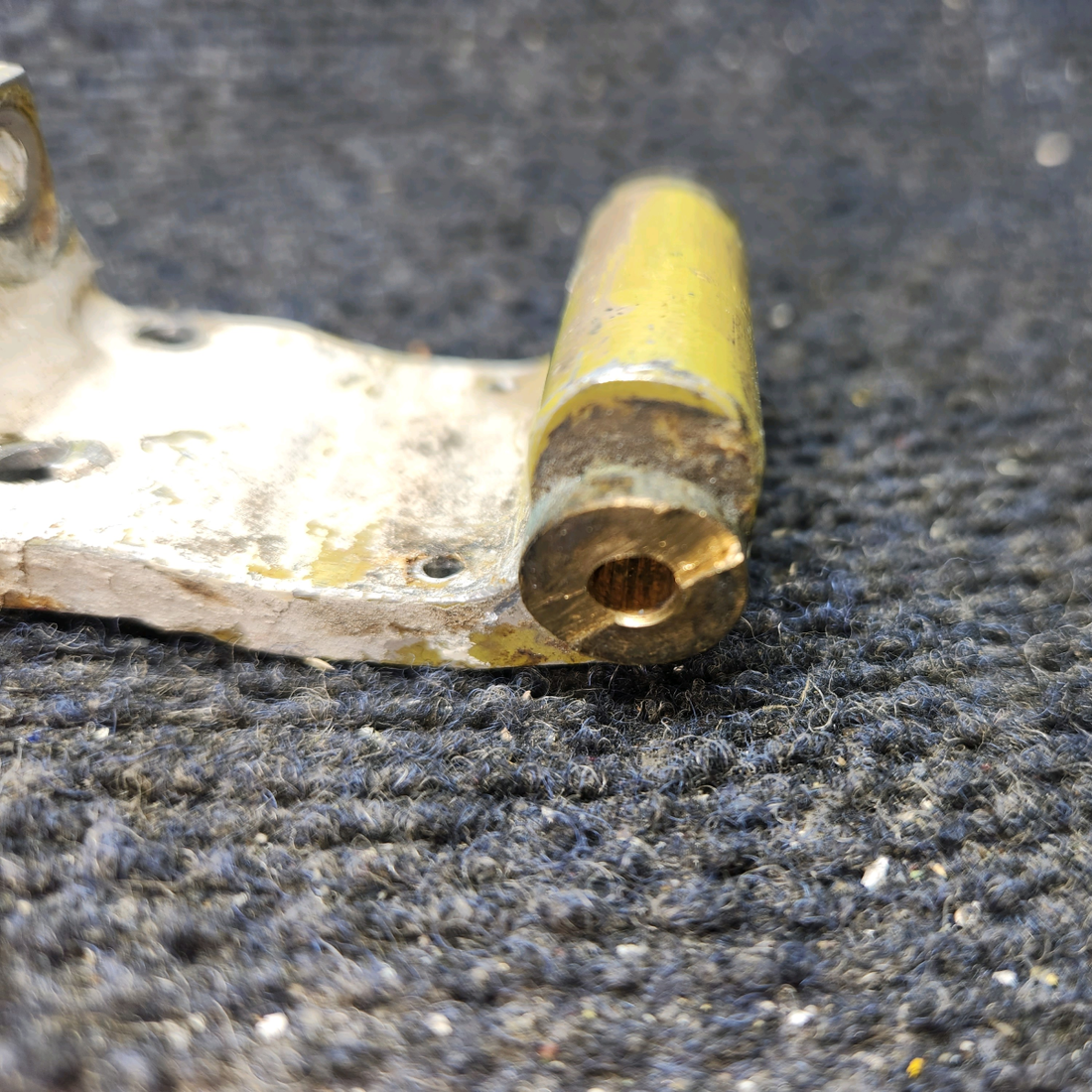 Used aircraft parts for sale, 35-400018-8 BEECHCRAFT F35 Cabin Door Upper Hinge Assembly