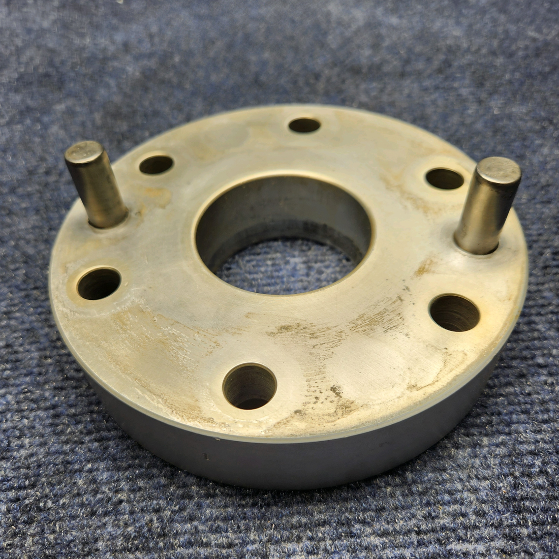 Used aircraft parts for sale, 25144k Beechcraft C23 SUNDOWNER AIRCRAFT PROPELLER SPACER / PROP HUB- LYC O-360