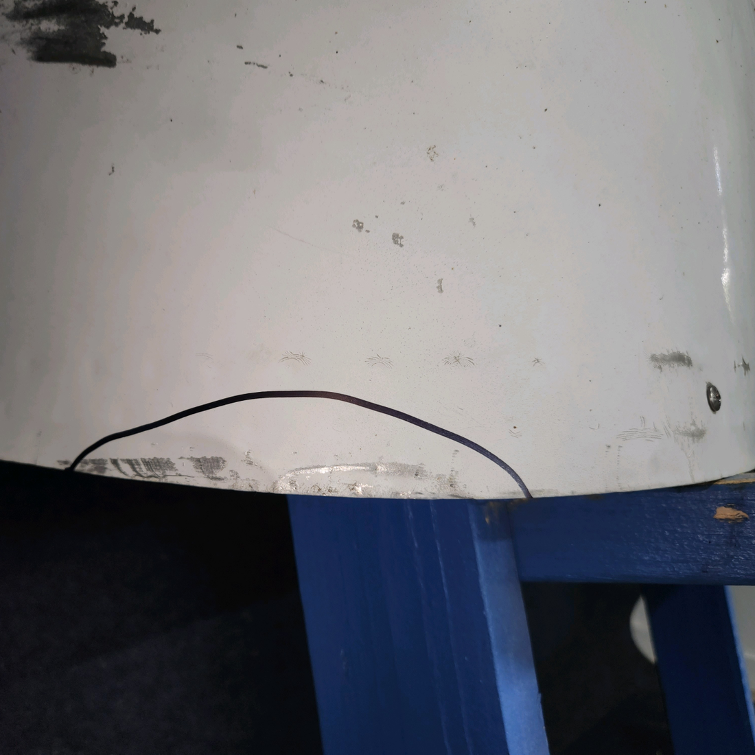 Used aircraft parts for sale, 0552162-14 cessna 172N Upper Spotweld Assembly – Cracked, Dented and Bent